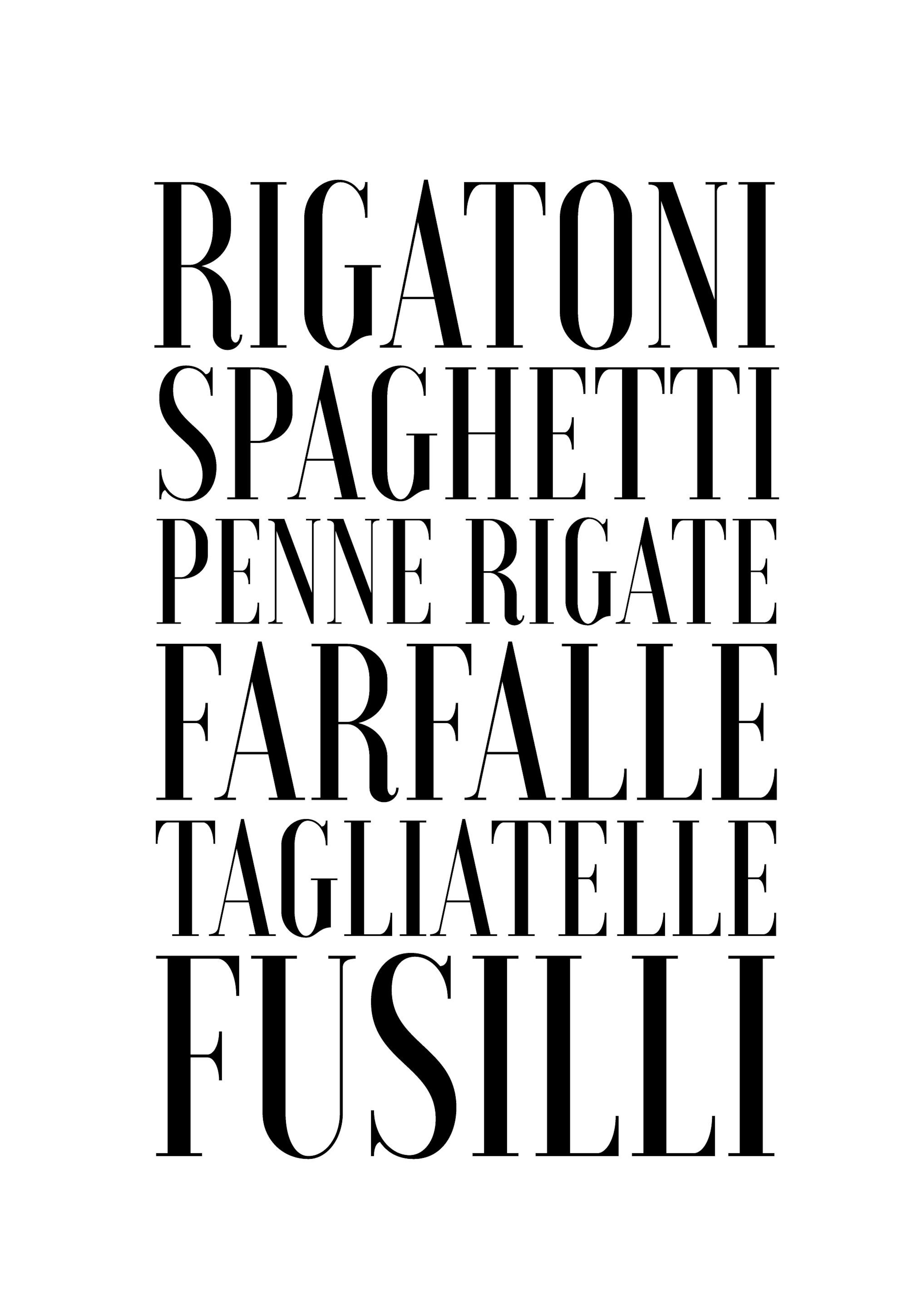 Pasta Print 0