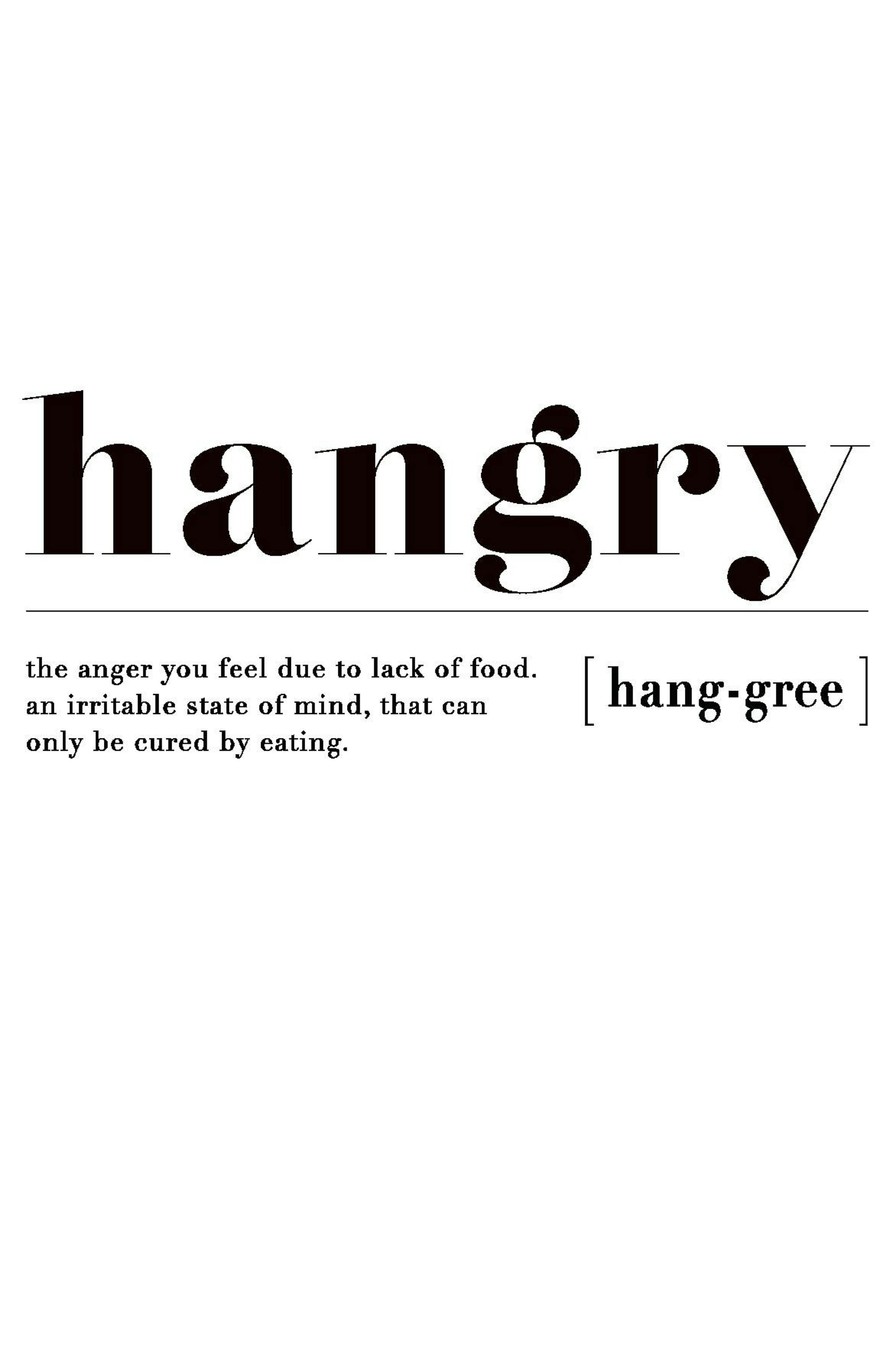 Hangry Print