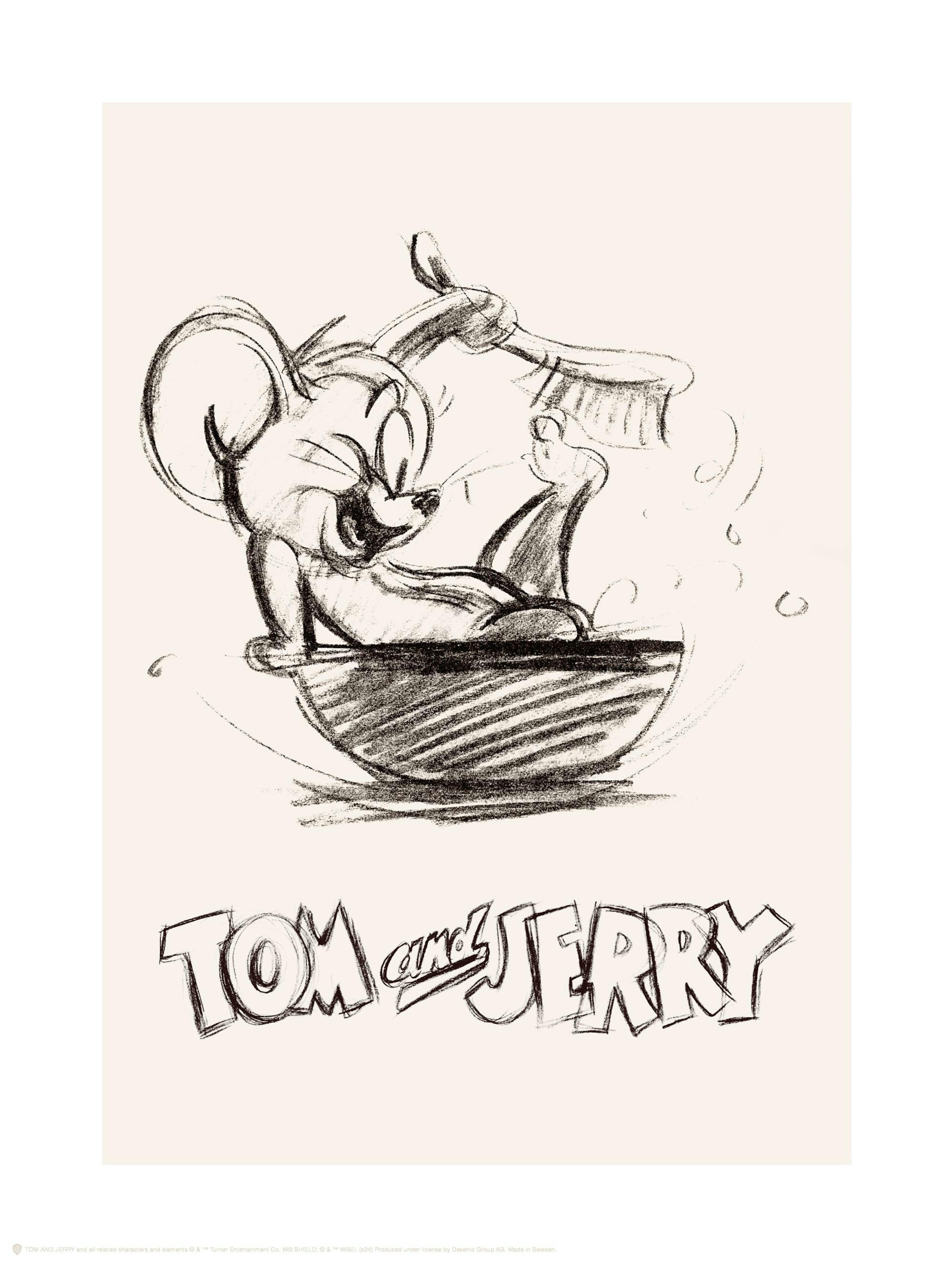 Tom & Jerry™ Sketch No1 Plakat