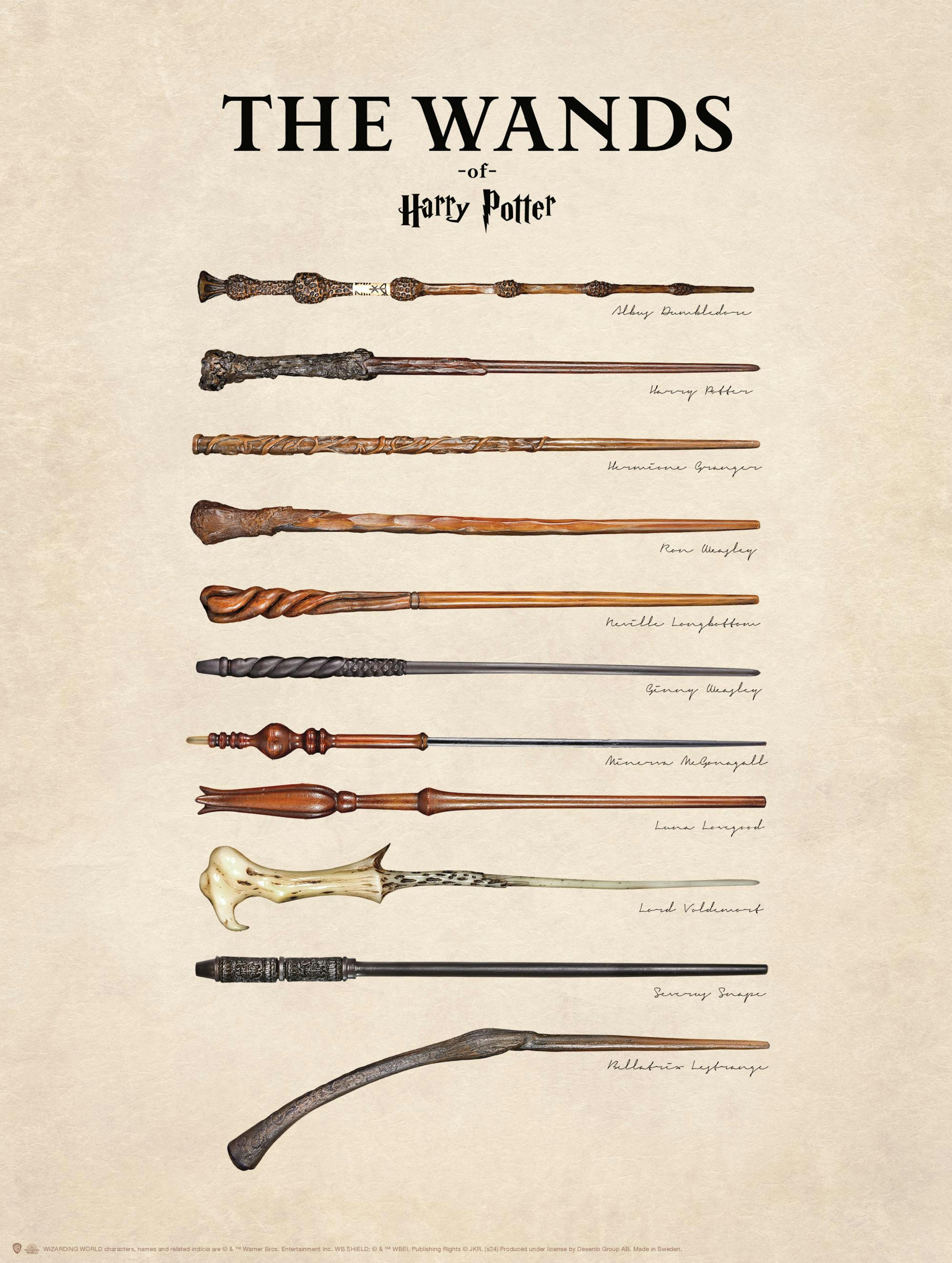 Harry Potter™ - The Wands Print
