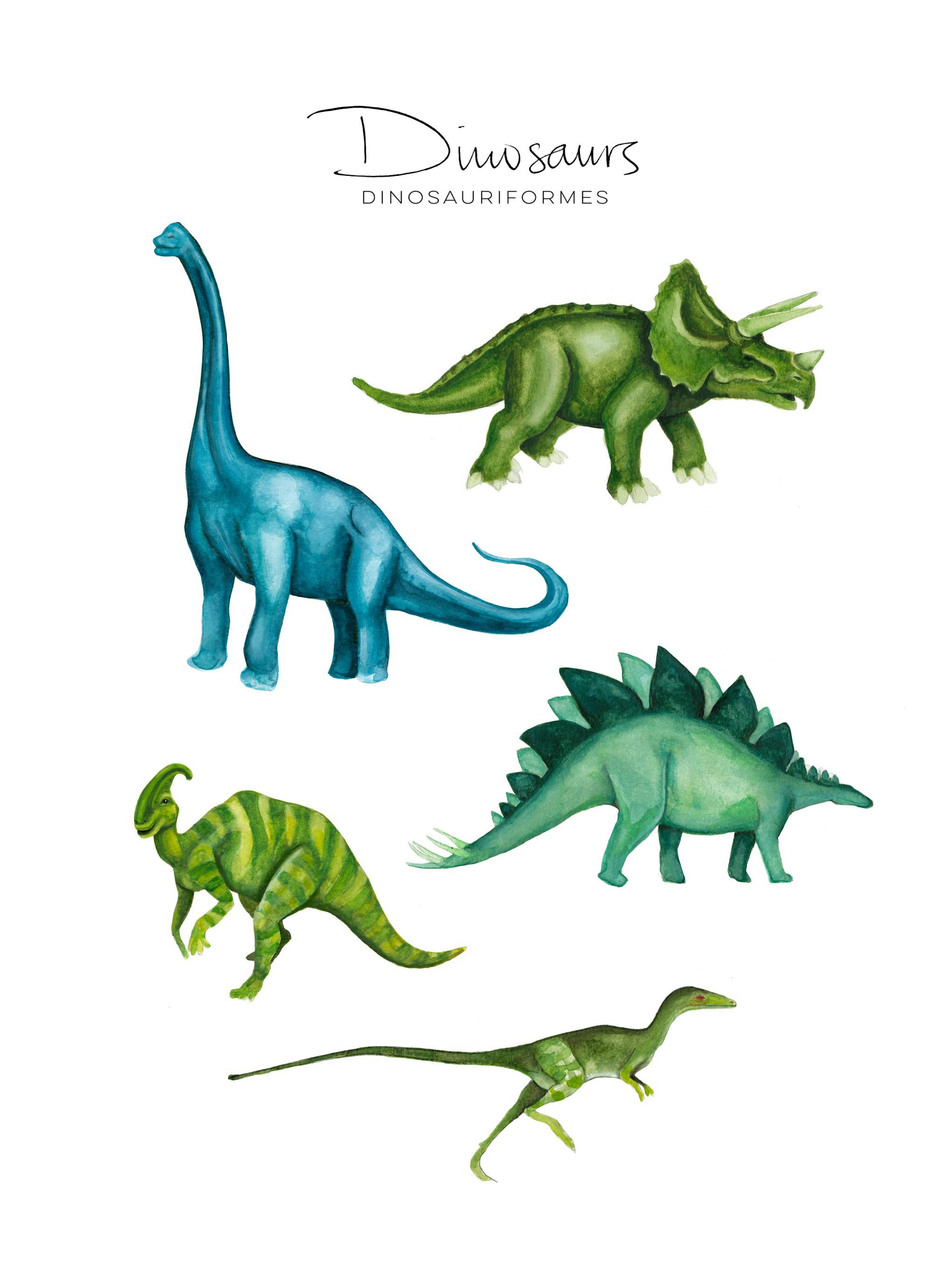 Dinosaurs Affiche