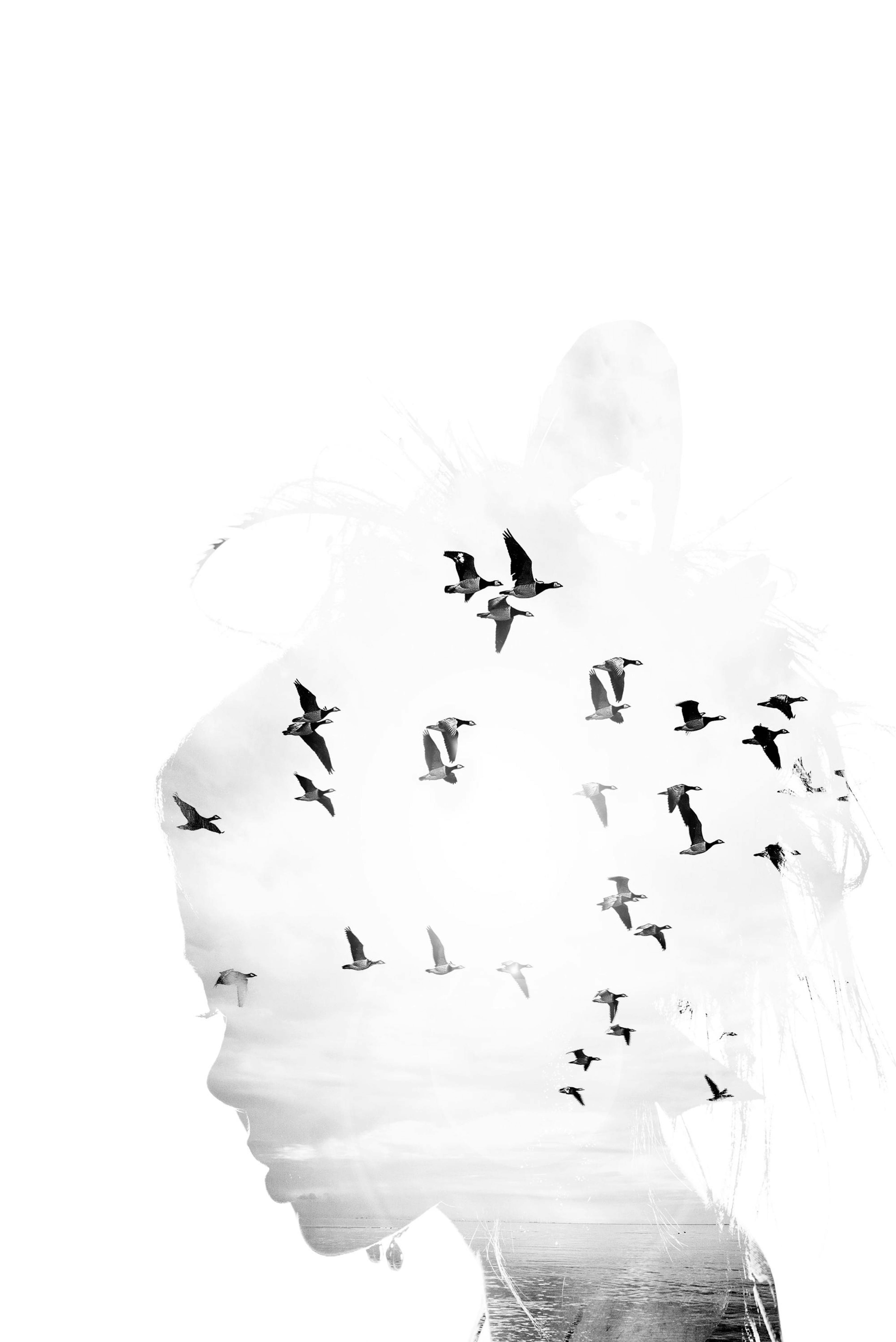Girl Silhouette Plakat