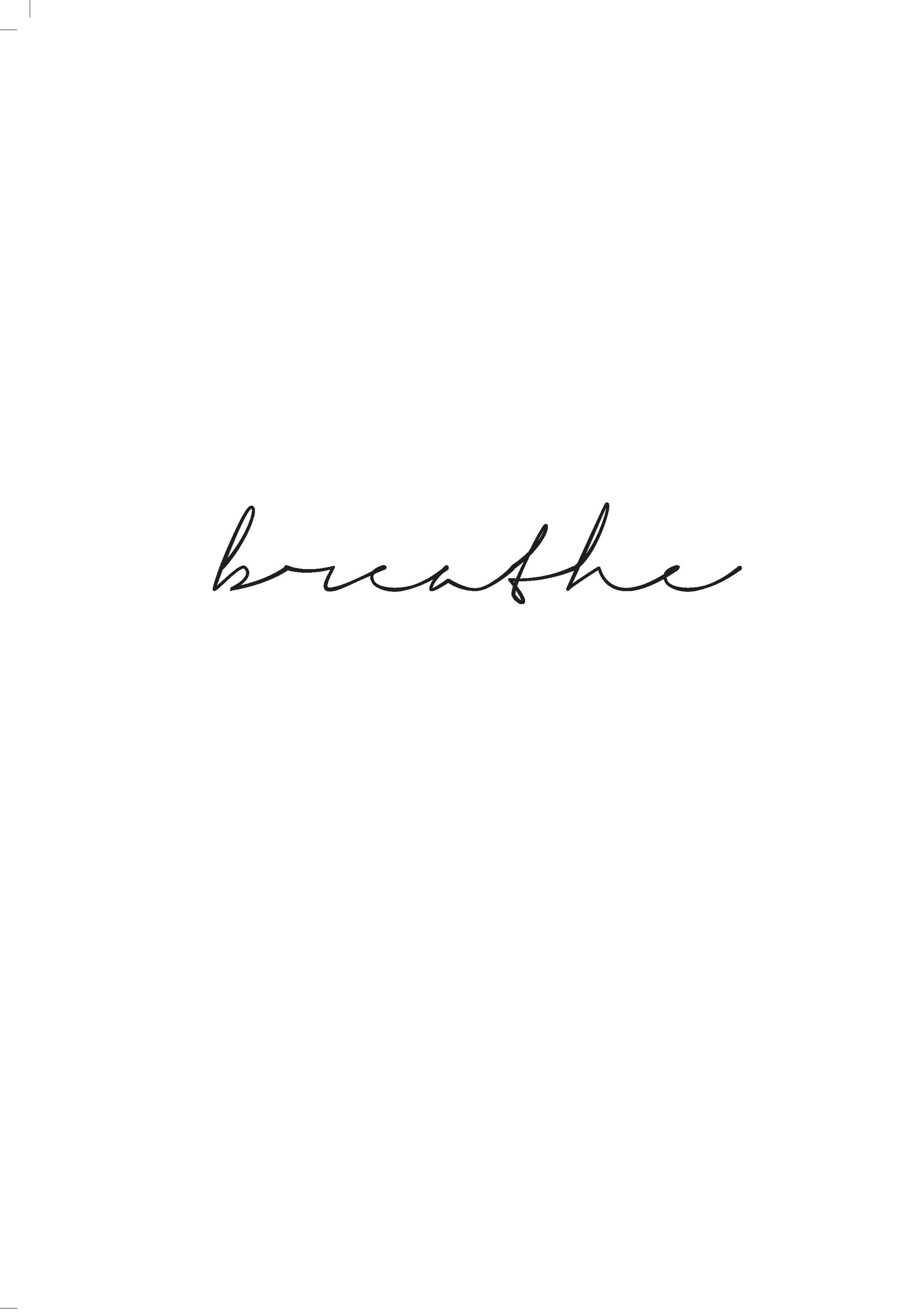 Breathe, Print 0