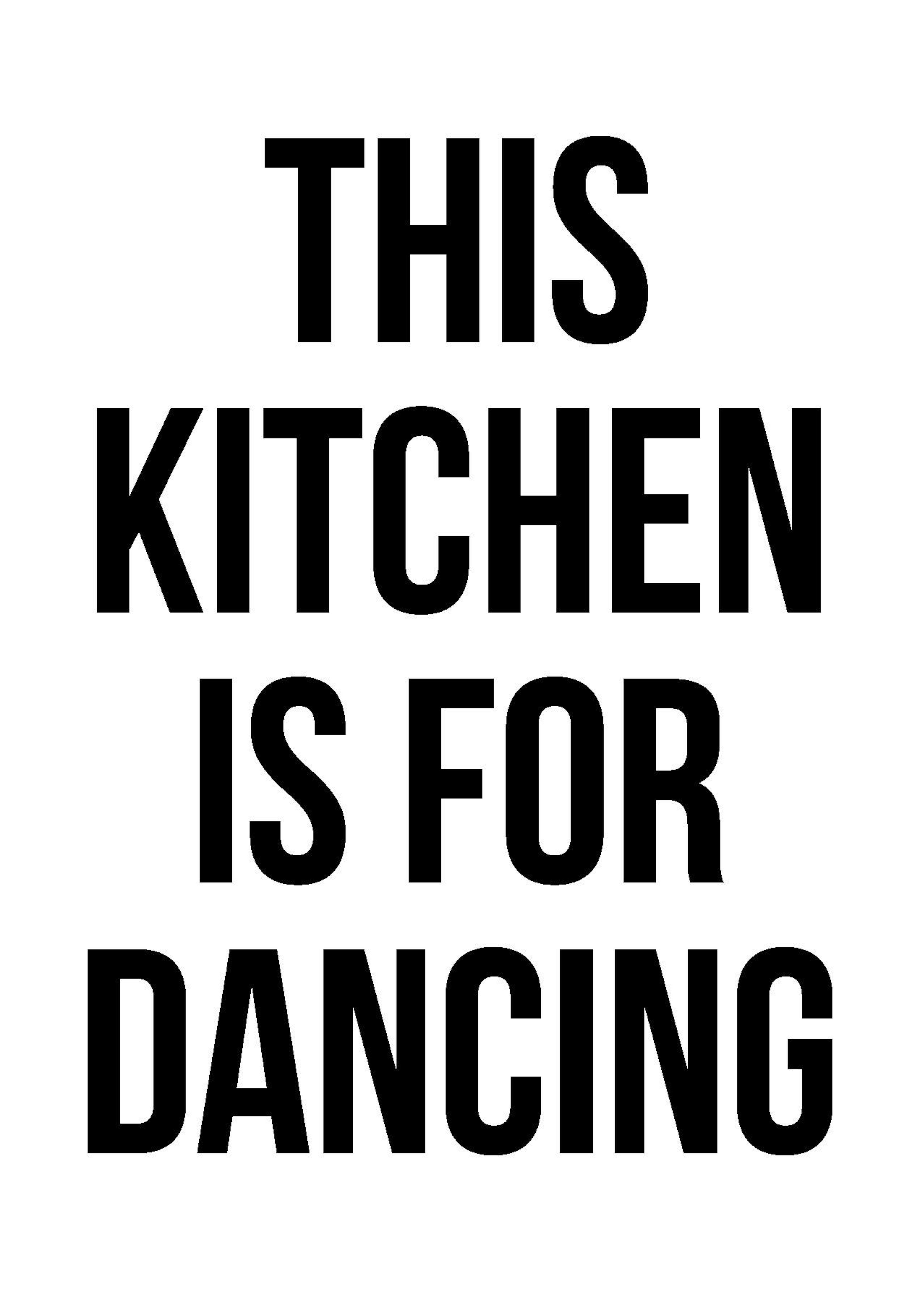 Dancing, Juliste