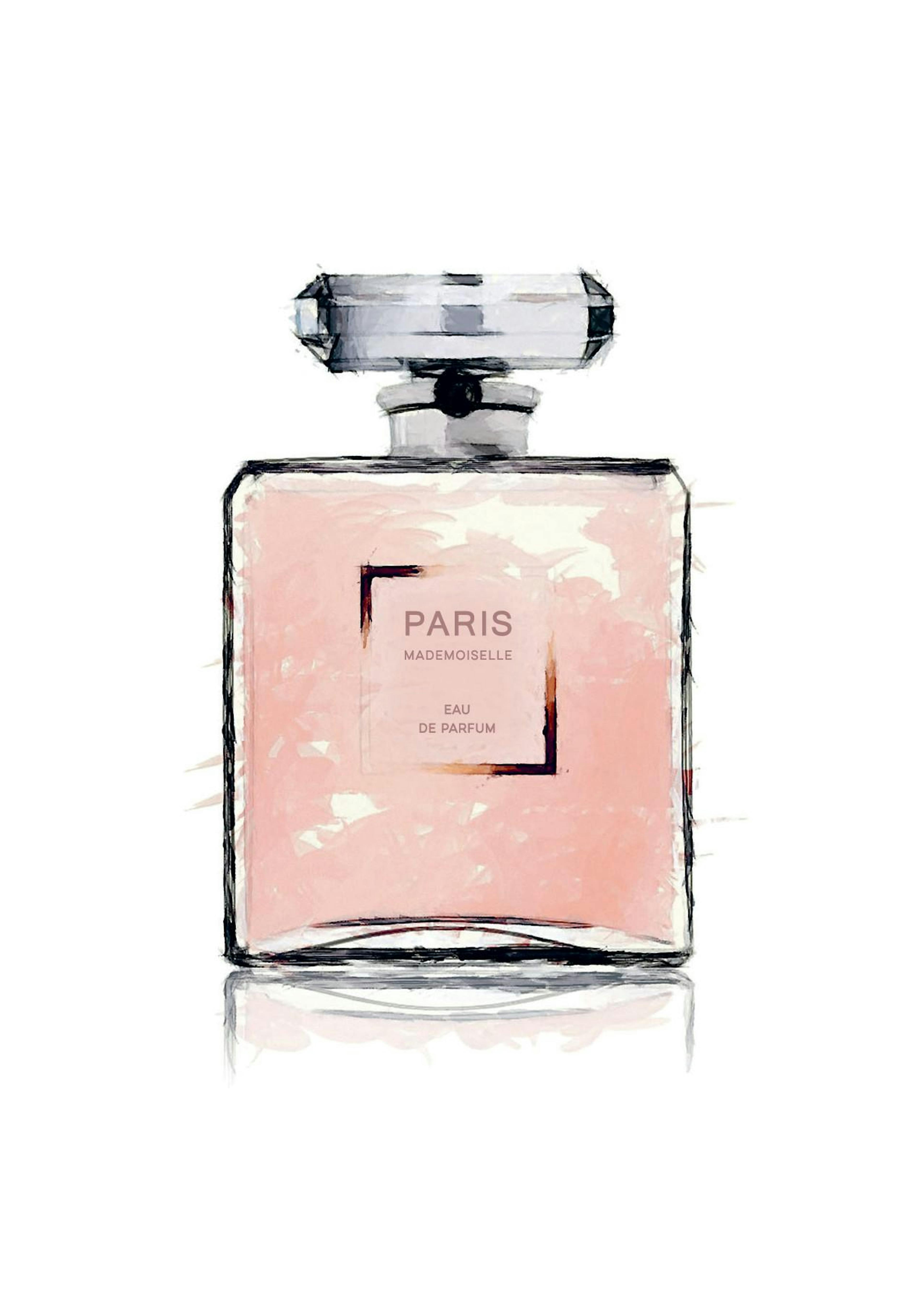 Pink Paris Perfume, Print