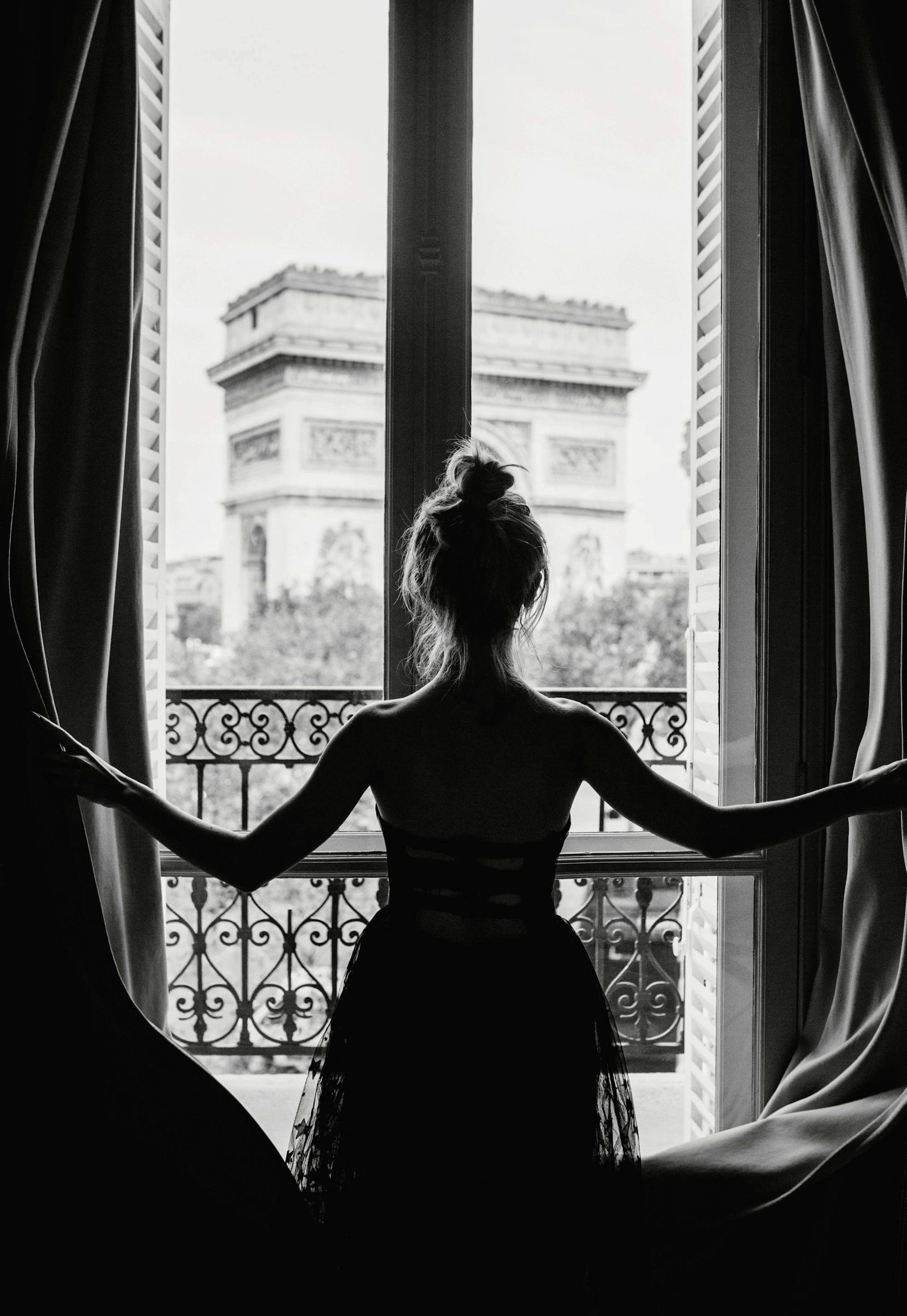 Girl In Window Poster 0