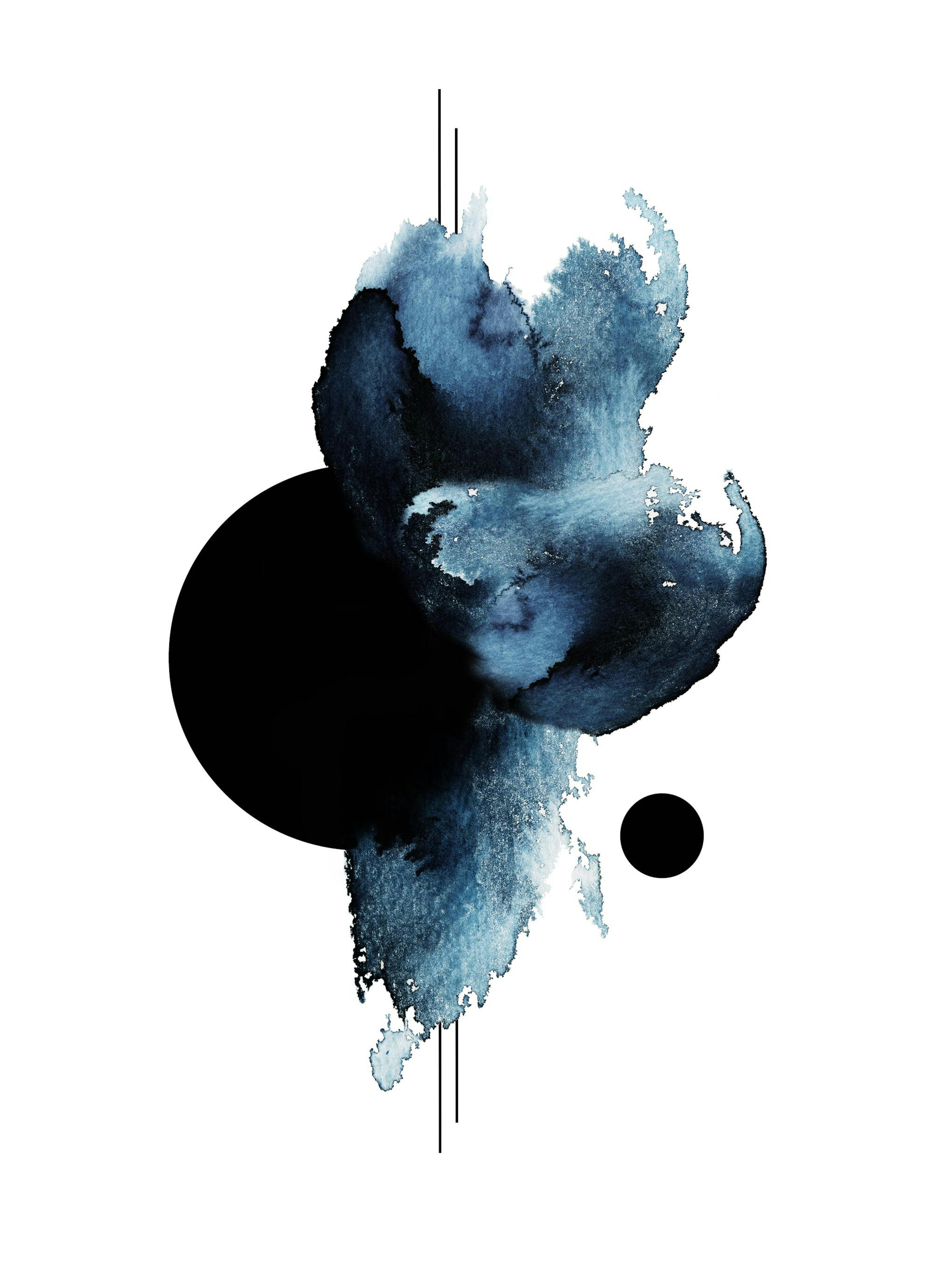 Aquarelle Shape Poster 0