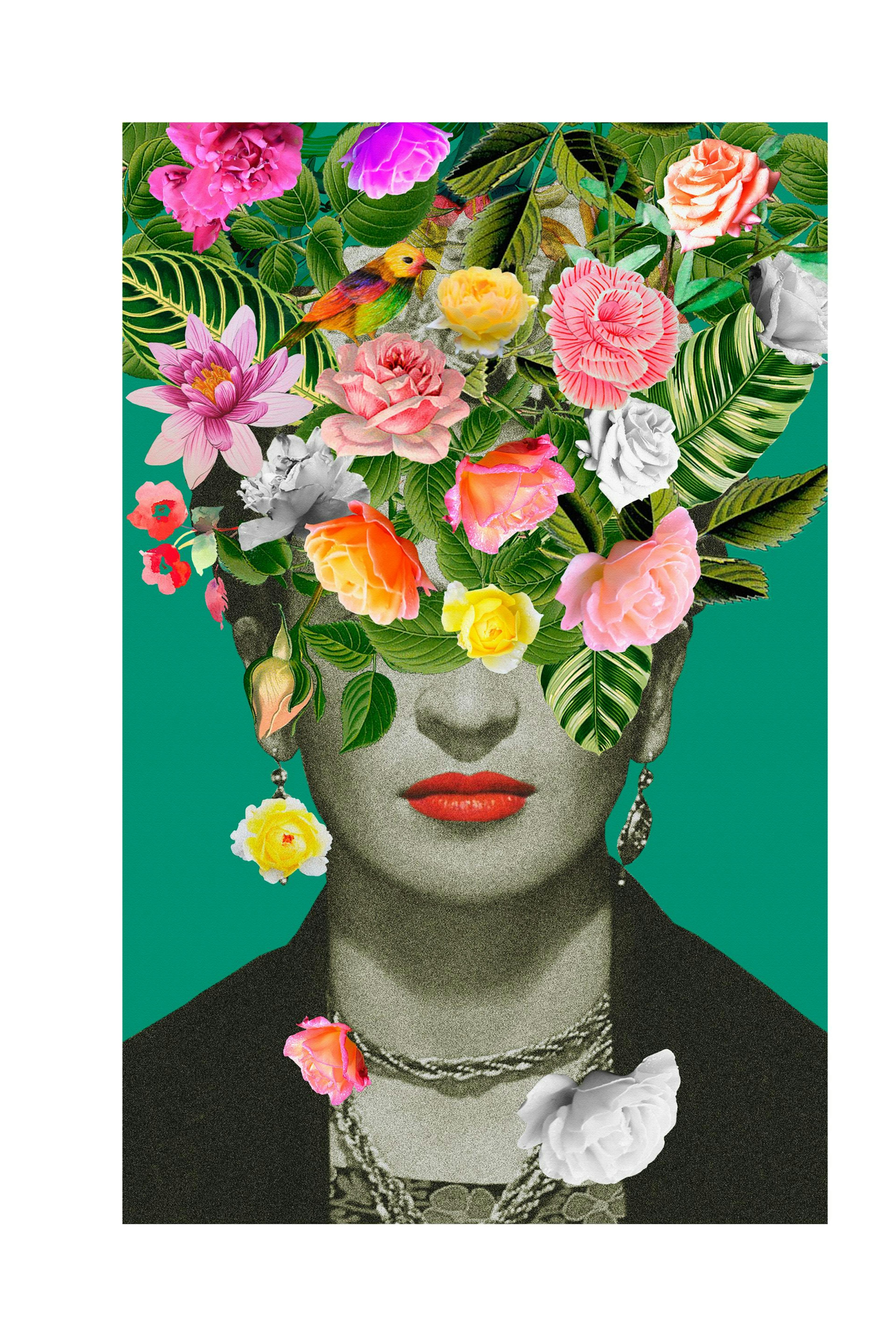Frida Floral 1 포스터