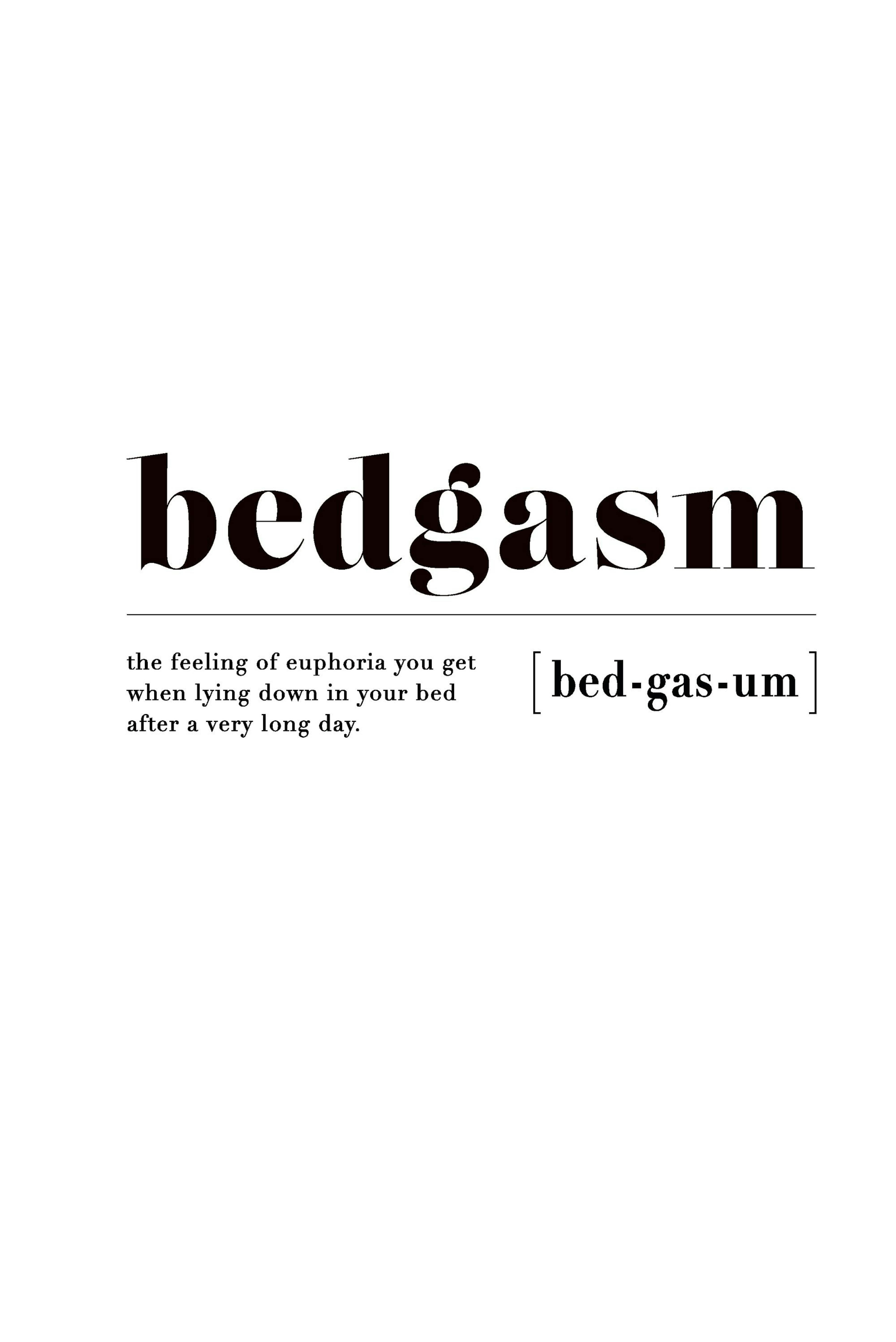 Bedgasm Poster
