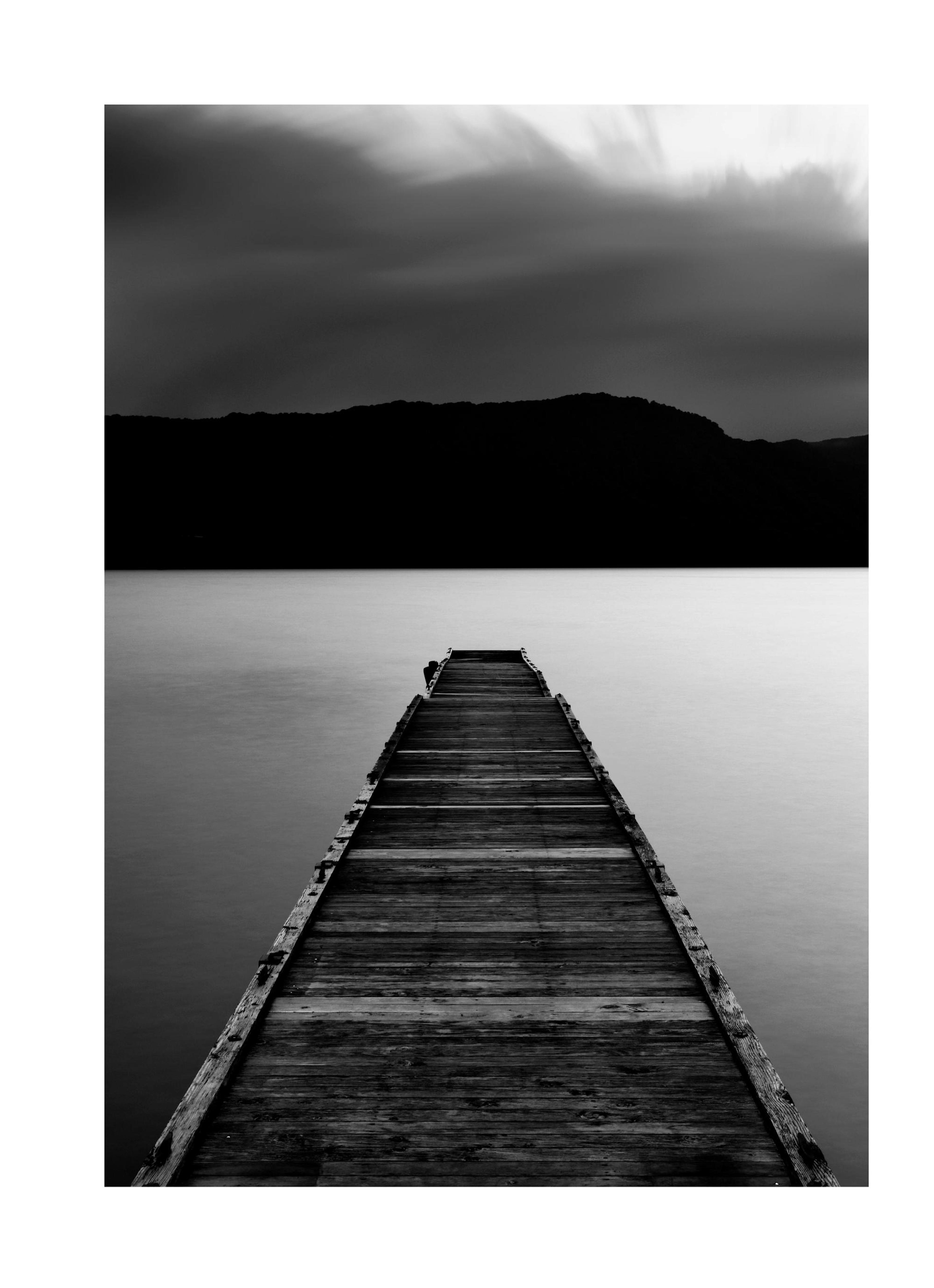 Wooden Pier Poster