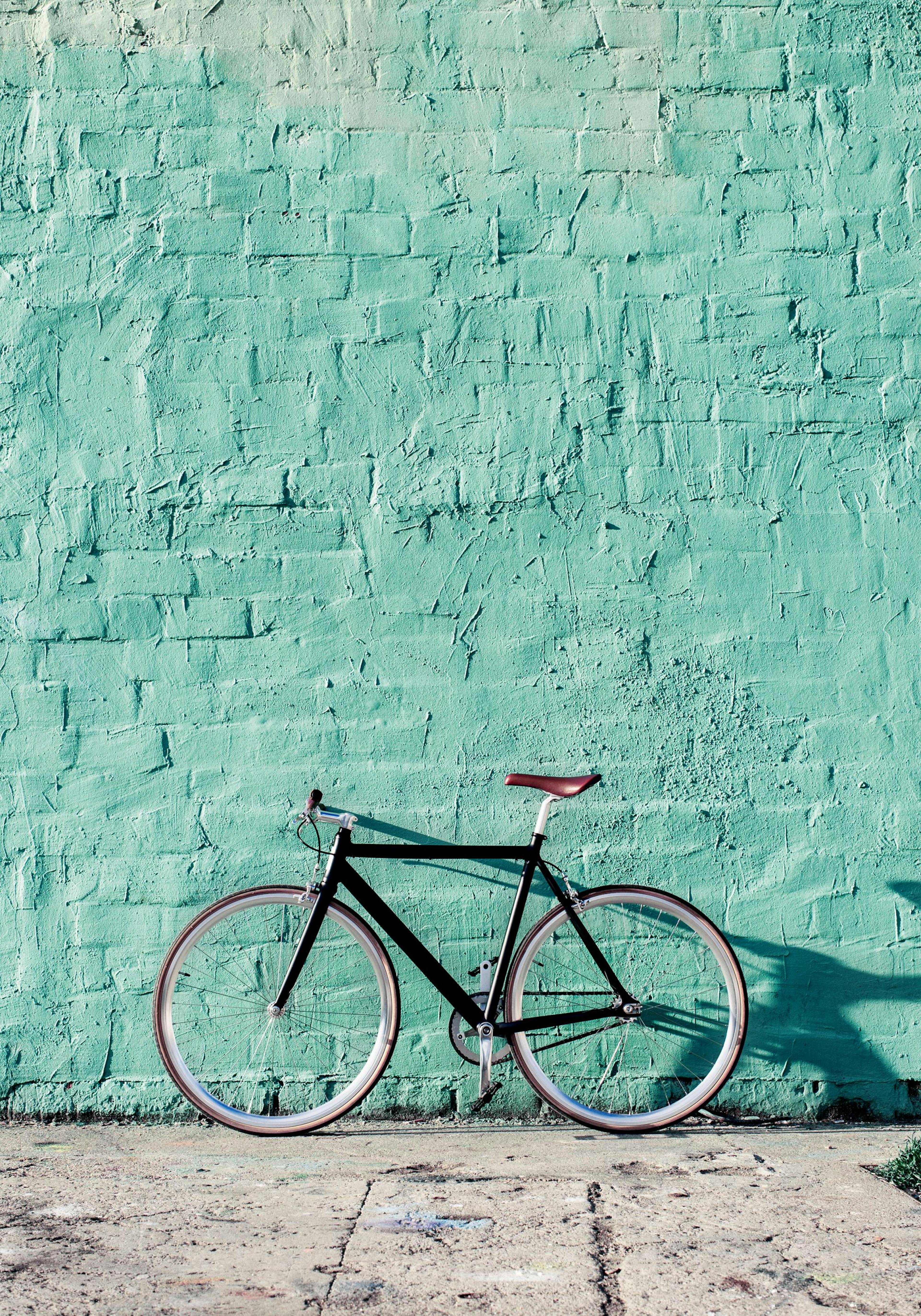 Mint Bike Print