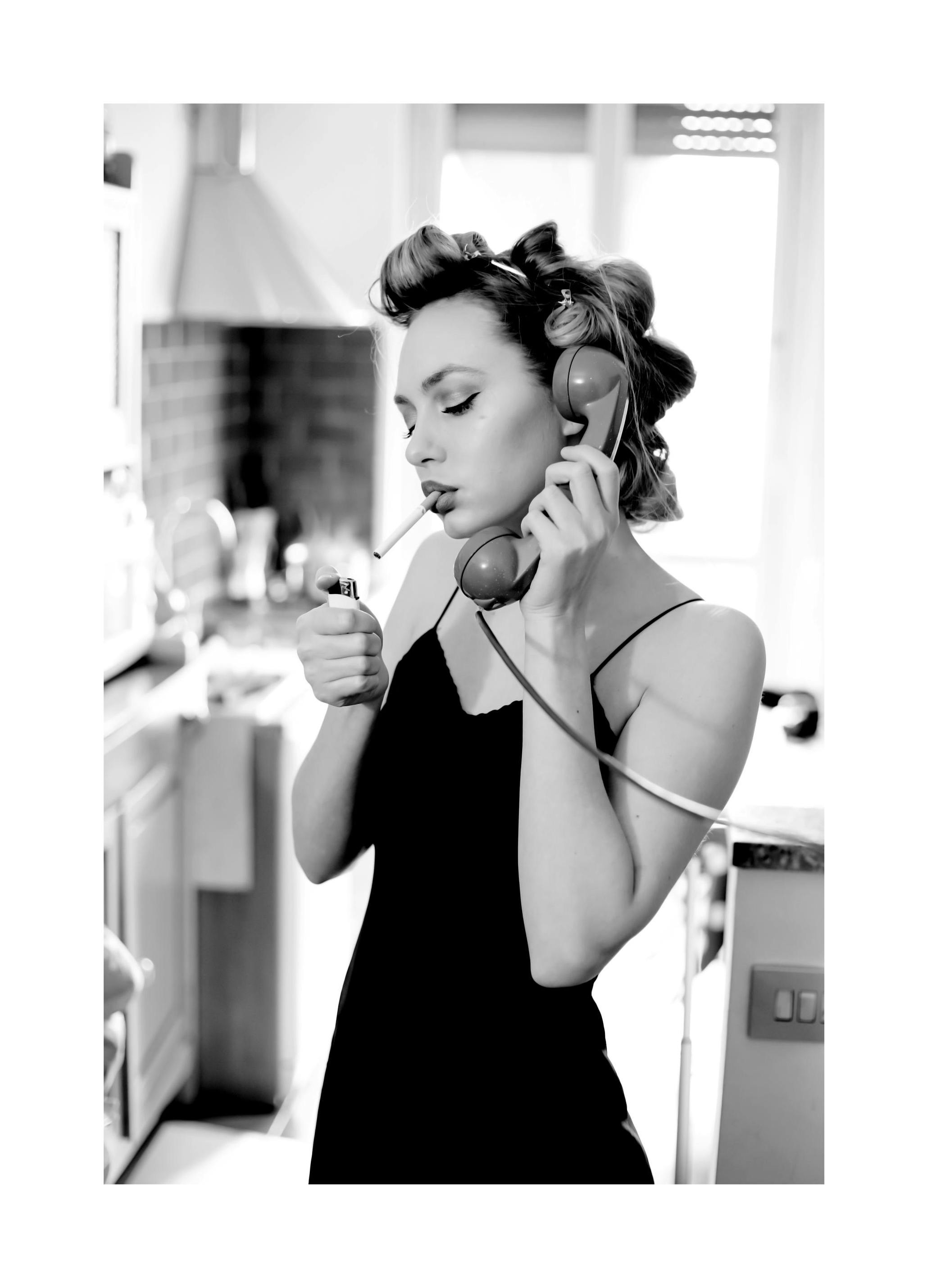 Kitchen Calls Affiche (21x30 cm) - Affiches noir et blanc