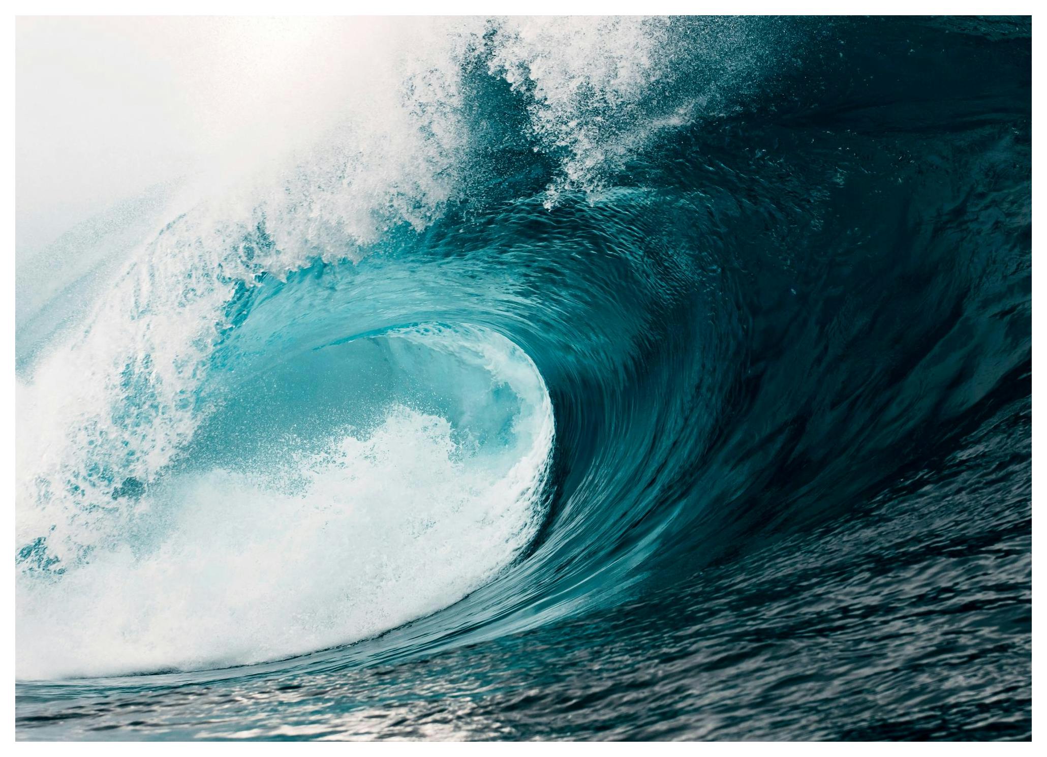 Breaking Wave Affiche (50x70 cm) - Affiches nature