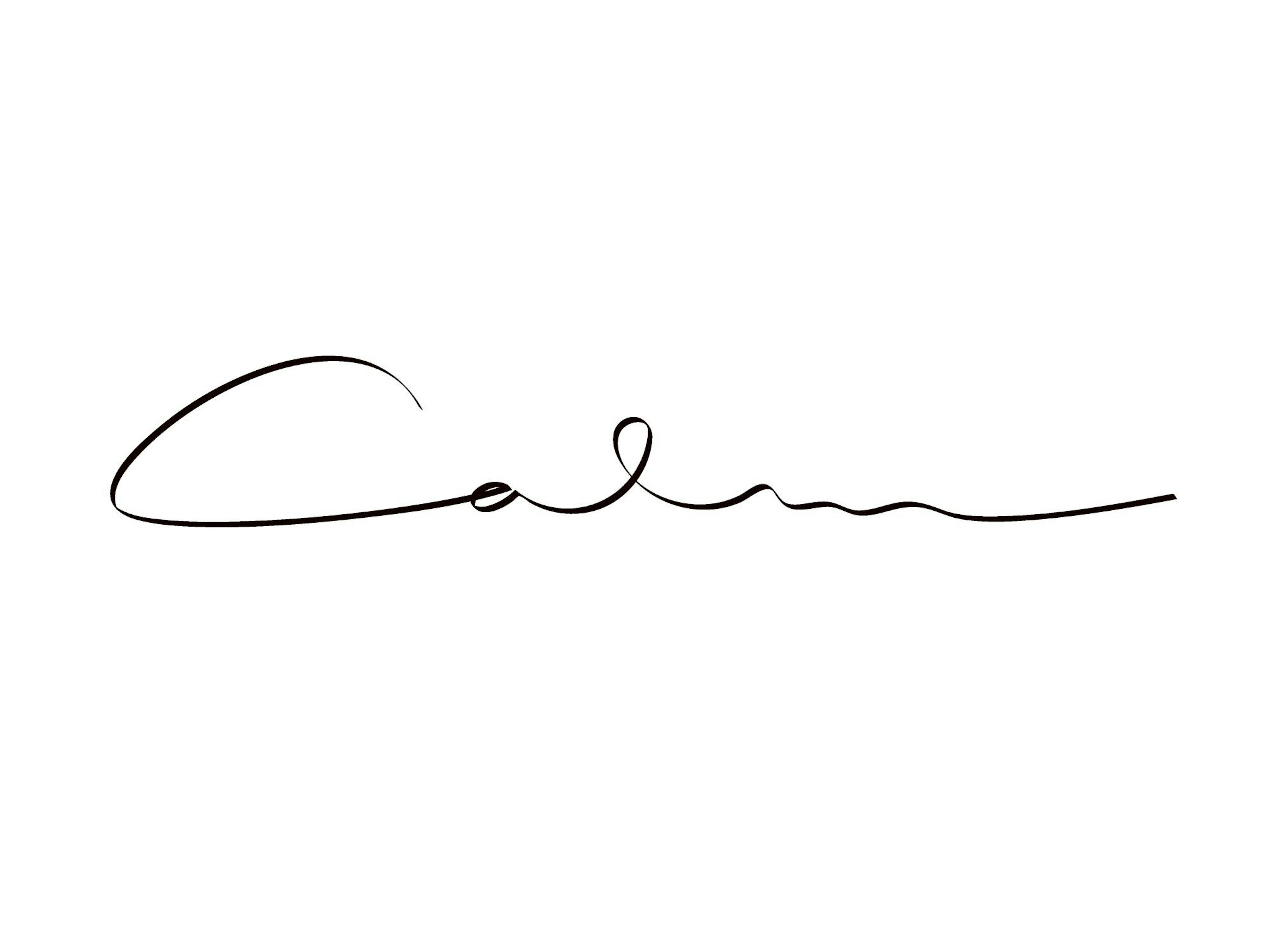 Calm Handwriting Print 0
