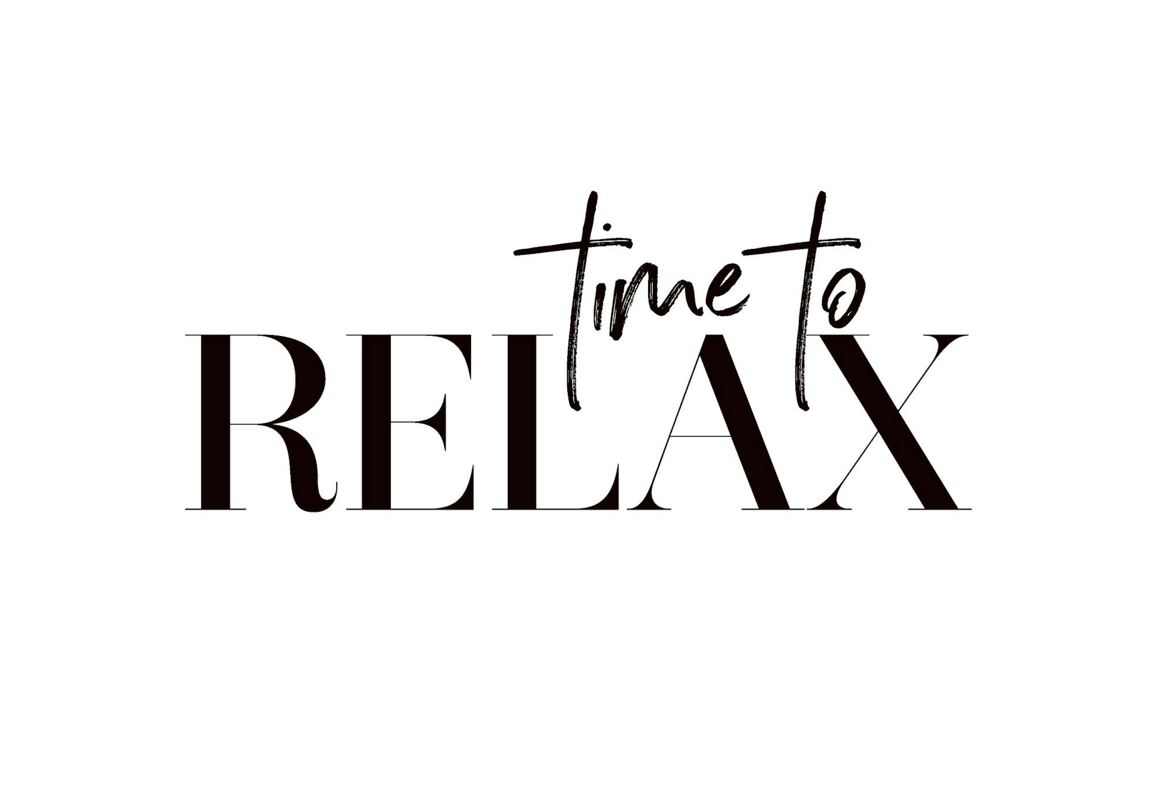 Time To Relax Print