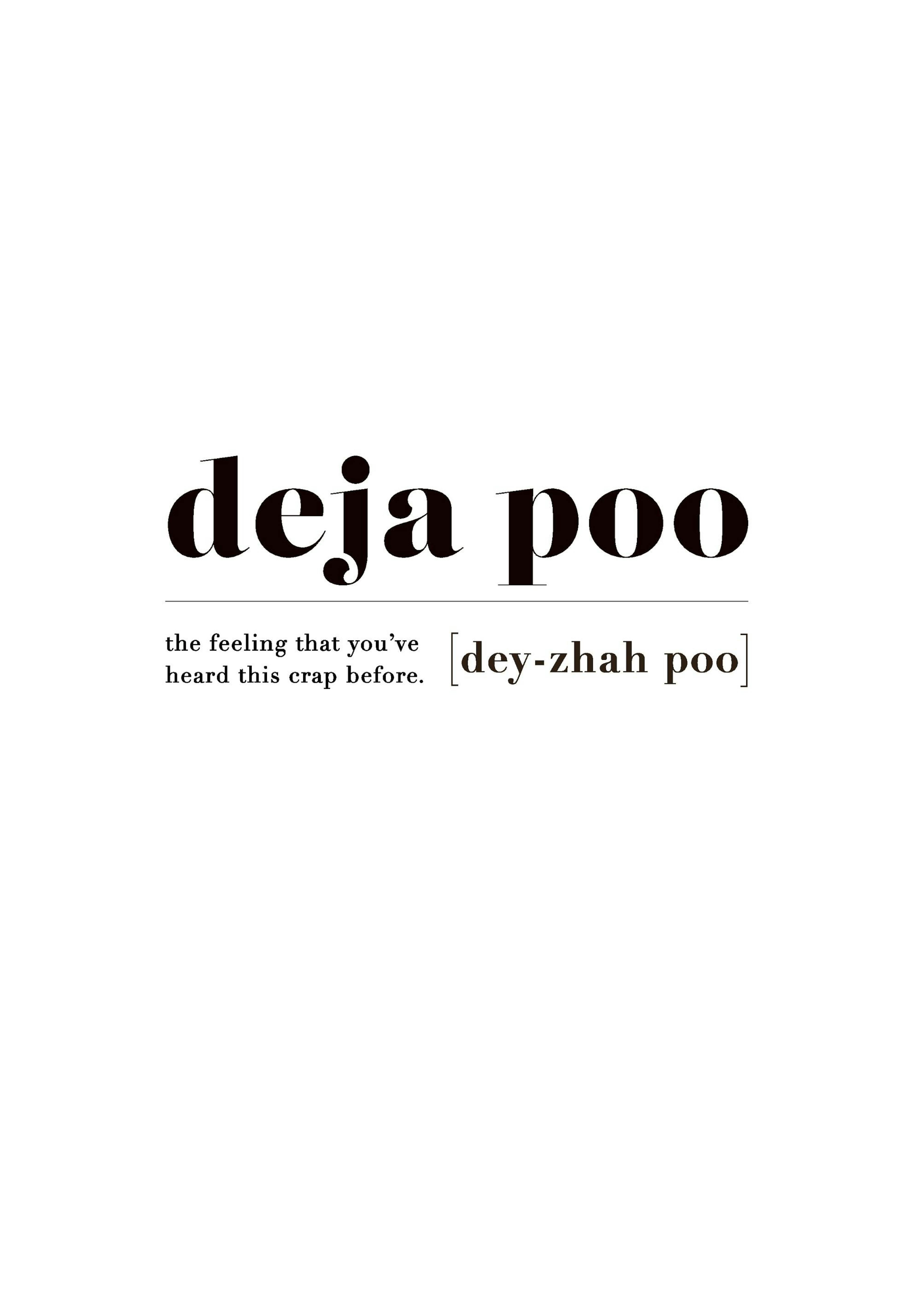 Deja Poo 포스터