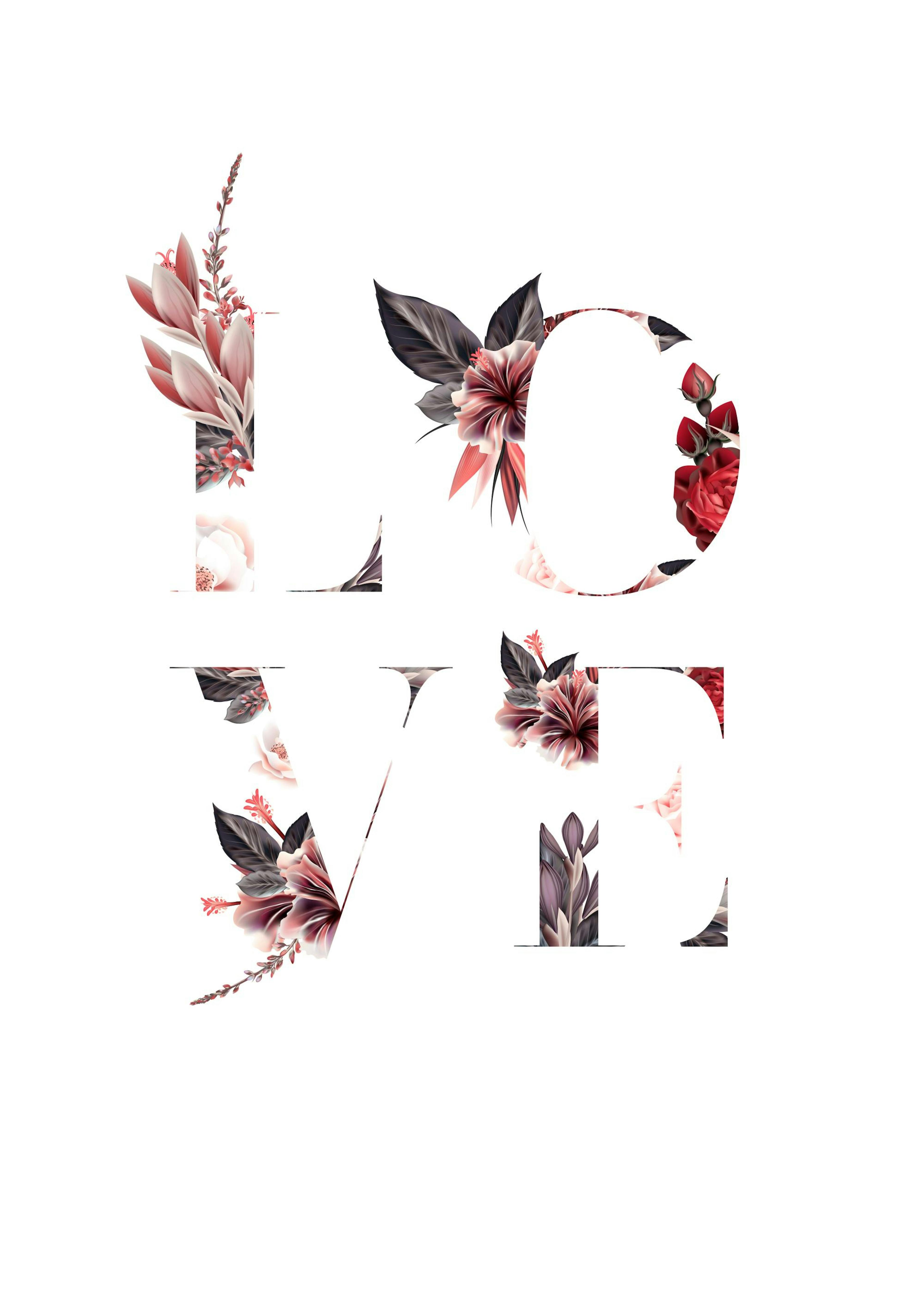 Floral Love Affiche 0