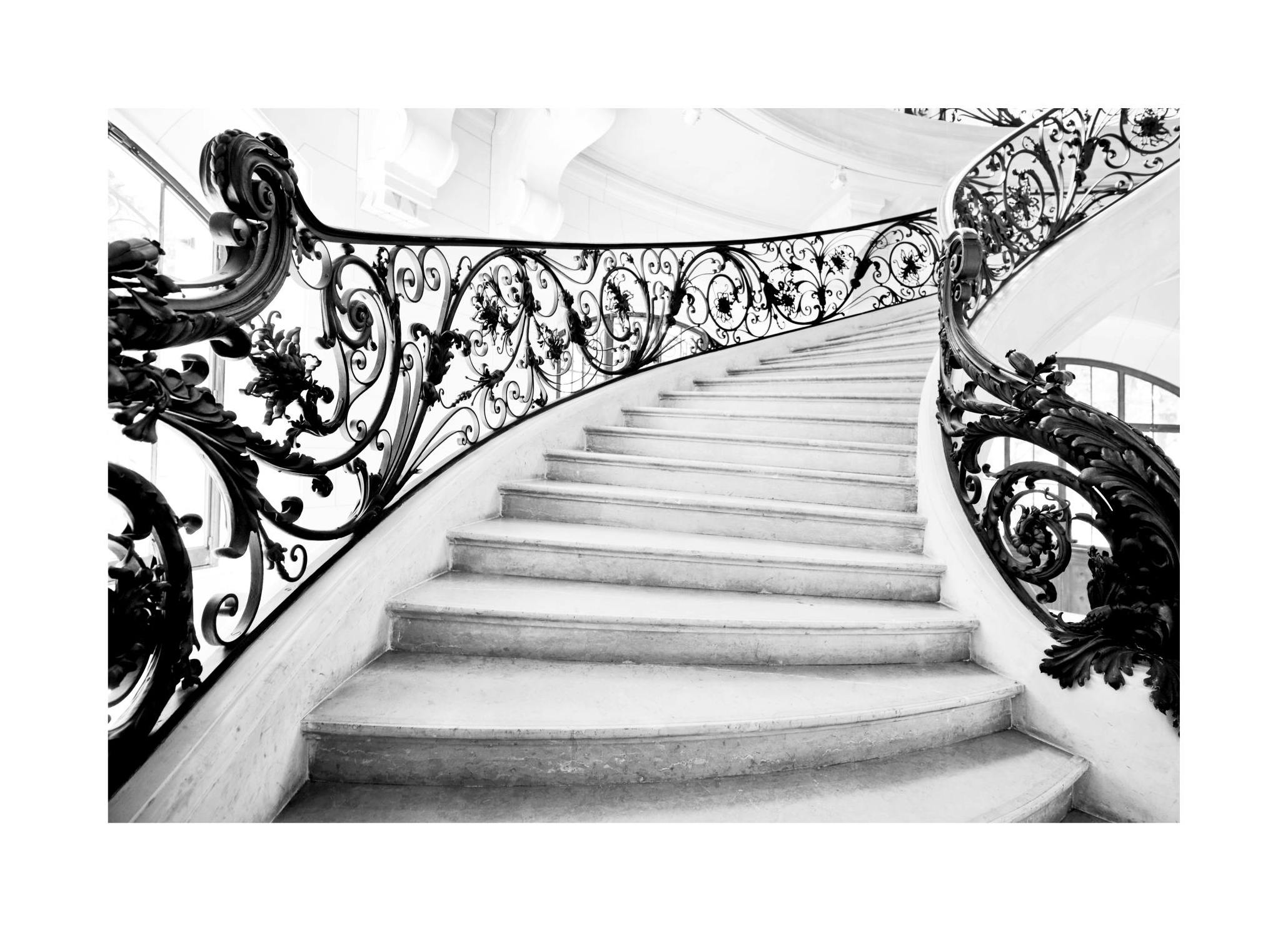 Art Nouveau Staircase Poster (30x40 cm)