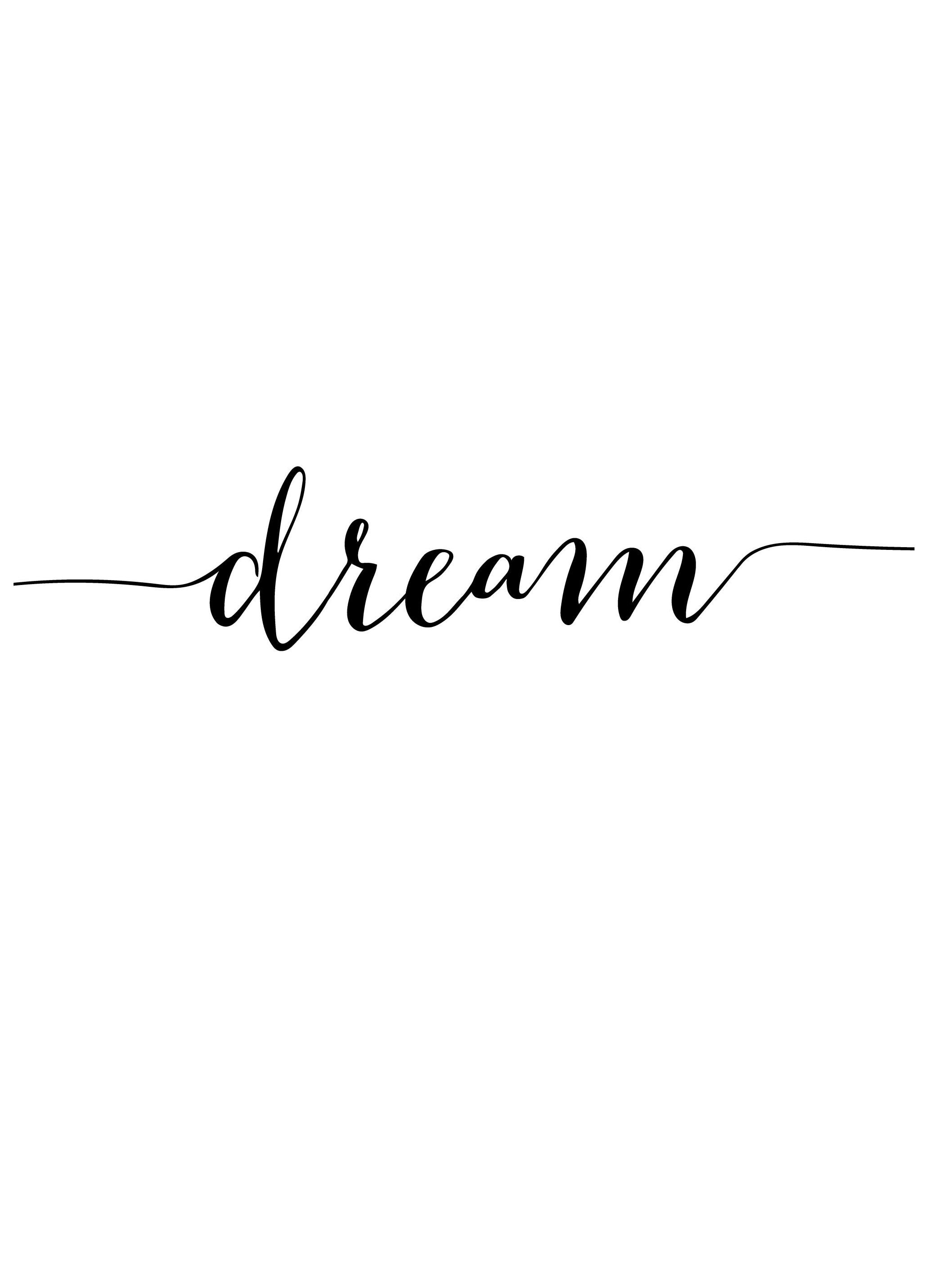 I Have a Dream Poster (21x30 cm) - Posters met tekst