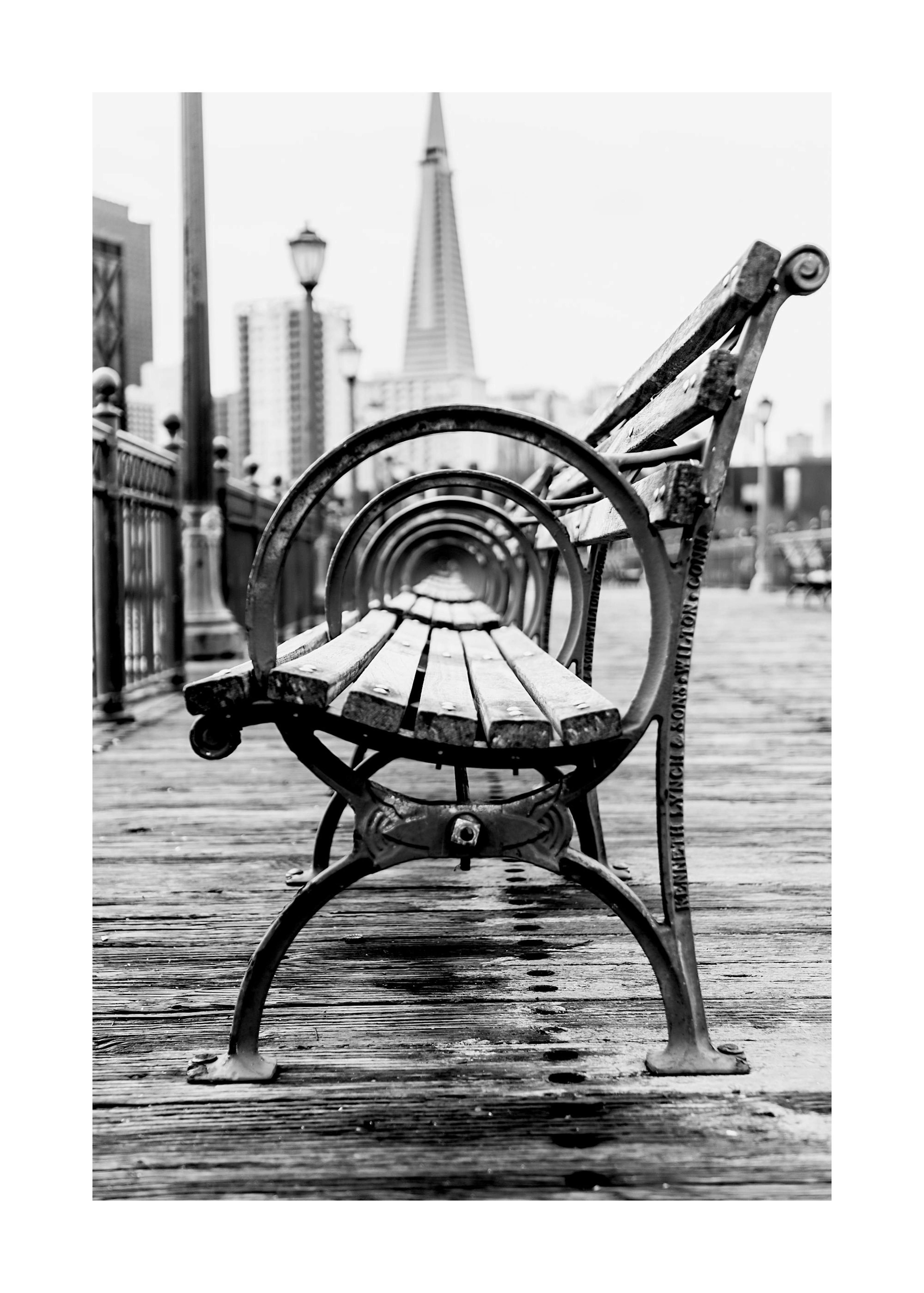 B&W Bench Print 0