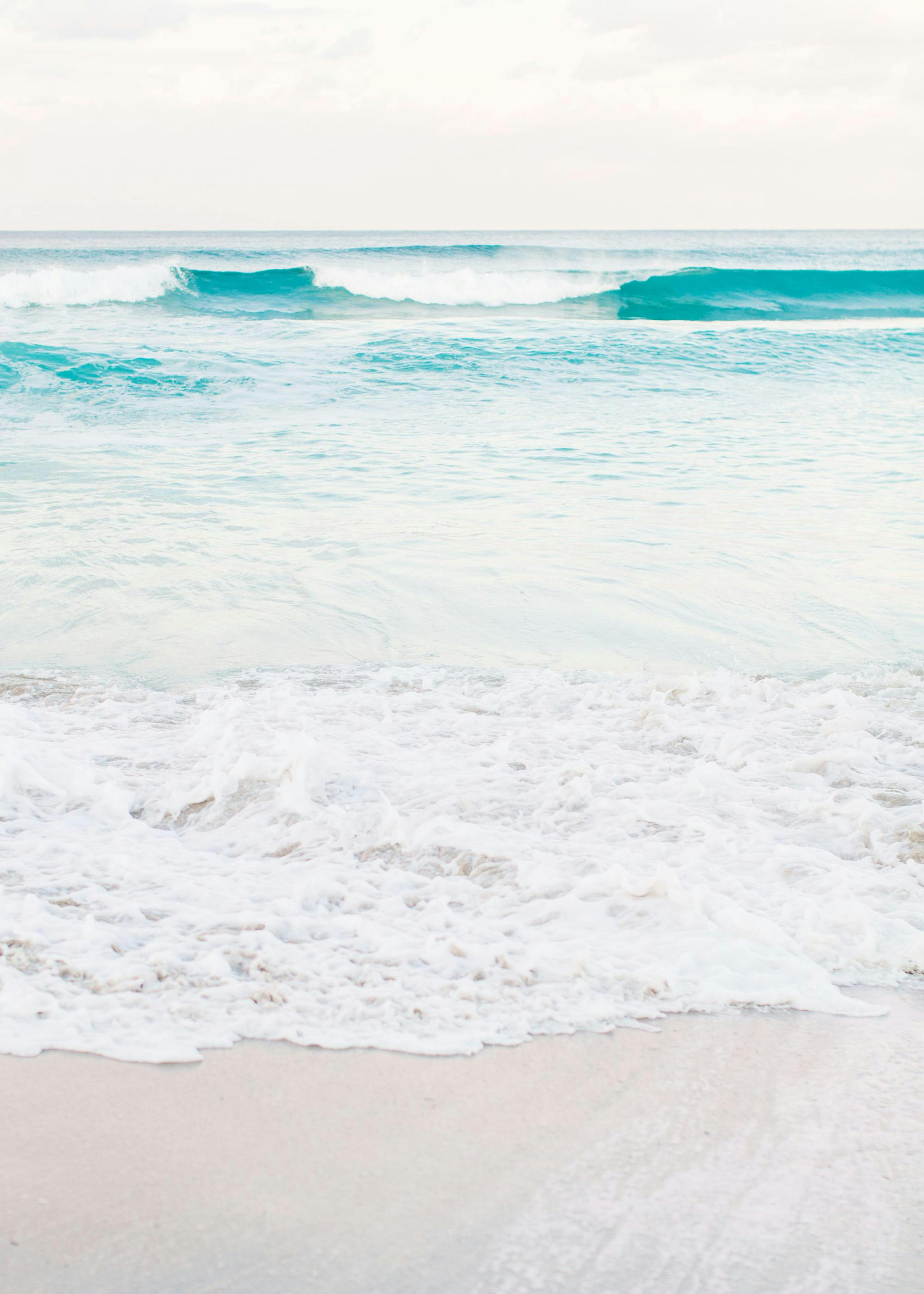 Dreamy Pastel Beach No1 Print 0