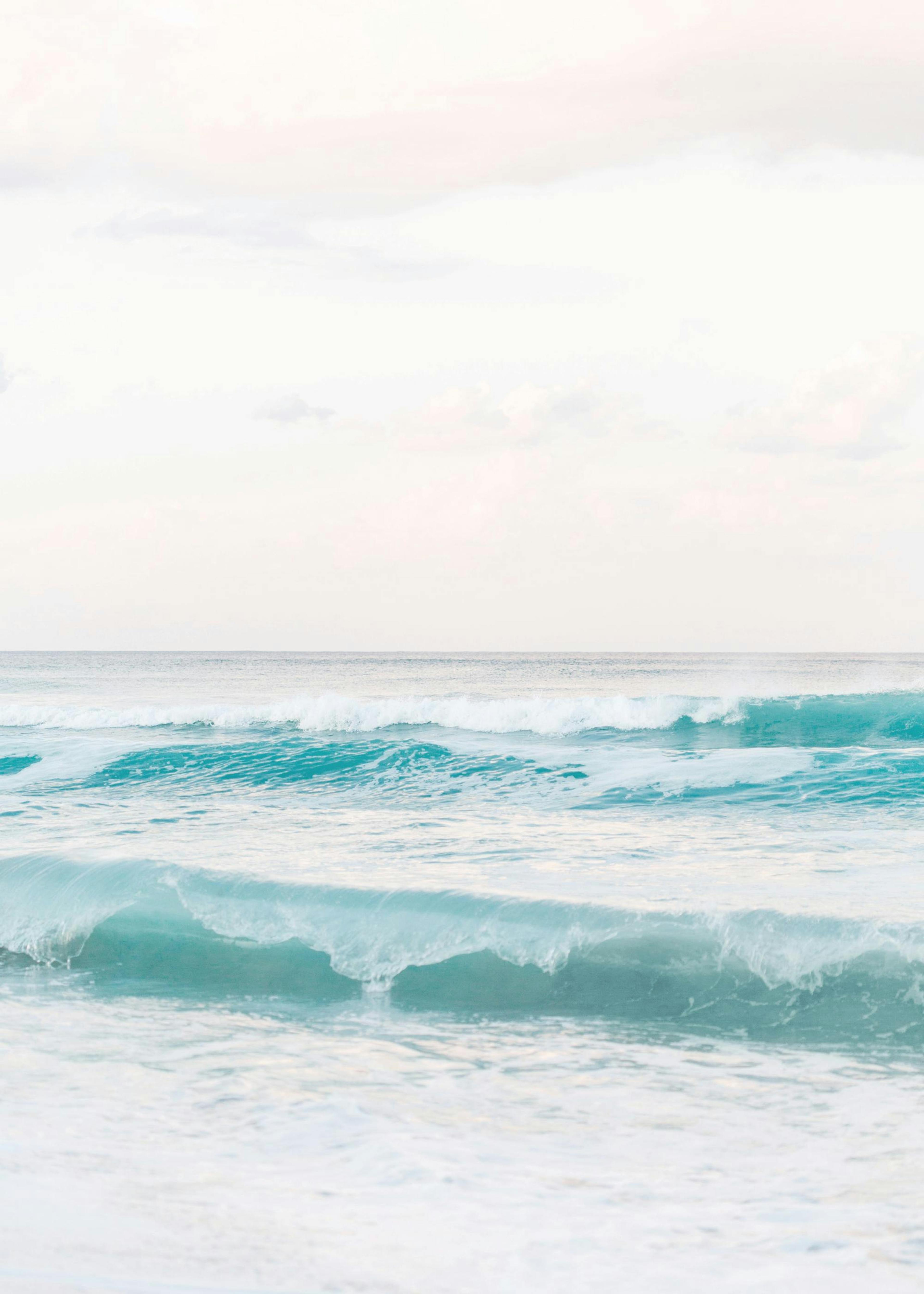 Dreamy Pastel Beach No2 Print 0