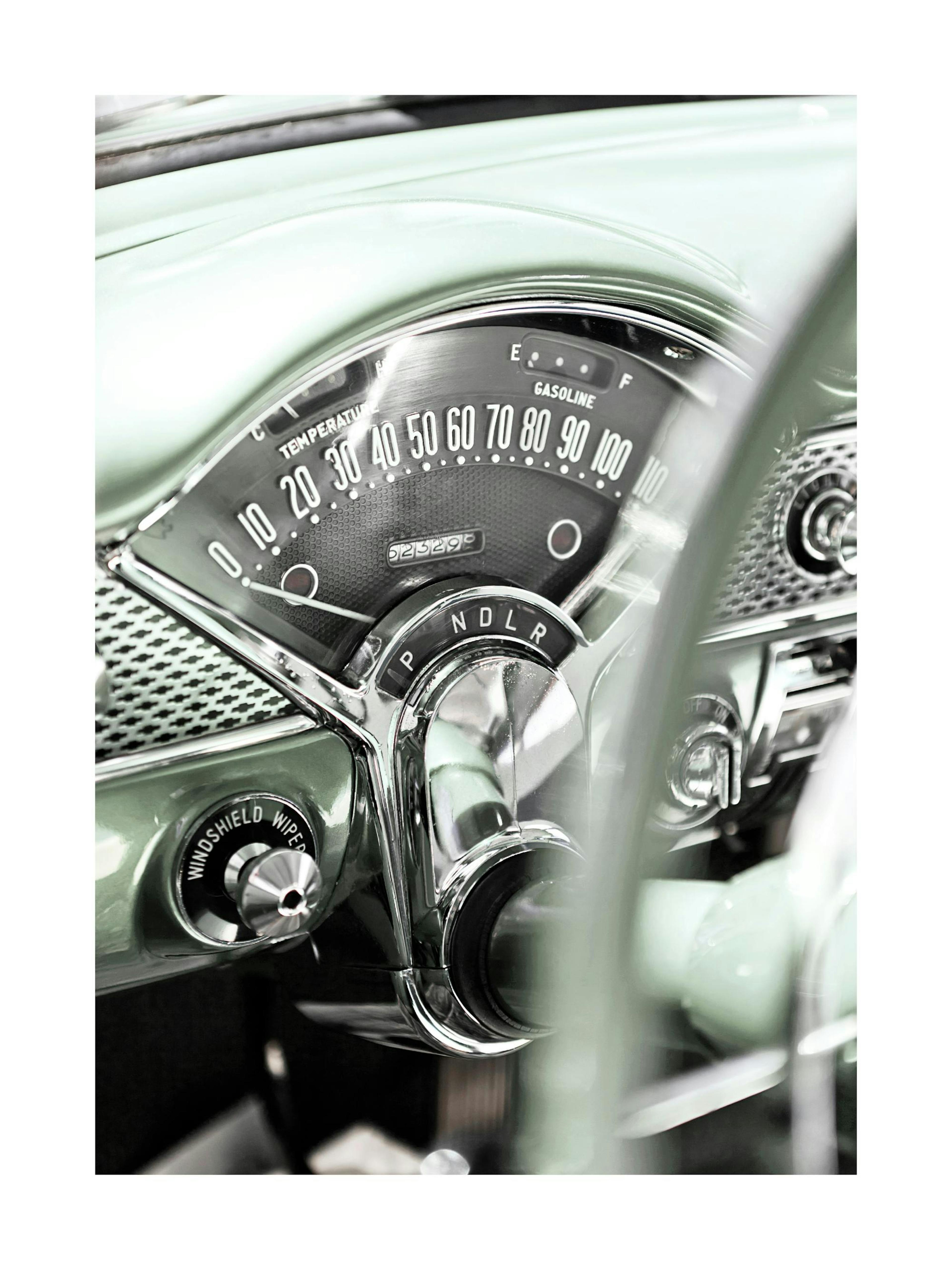 American Vintage Car Poster