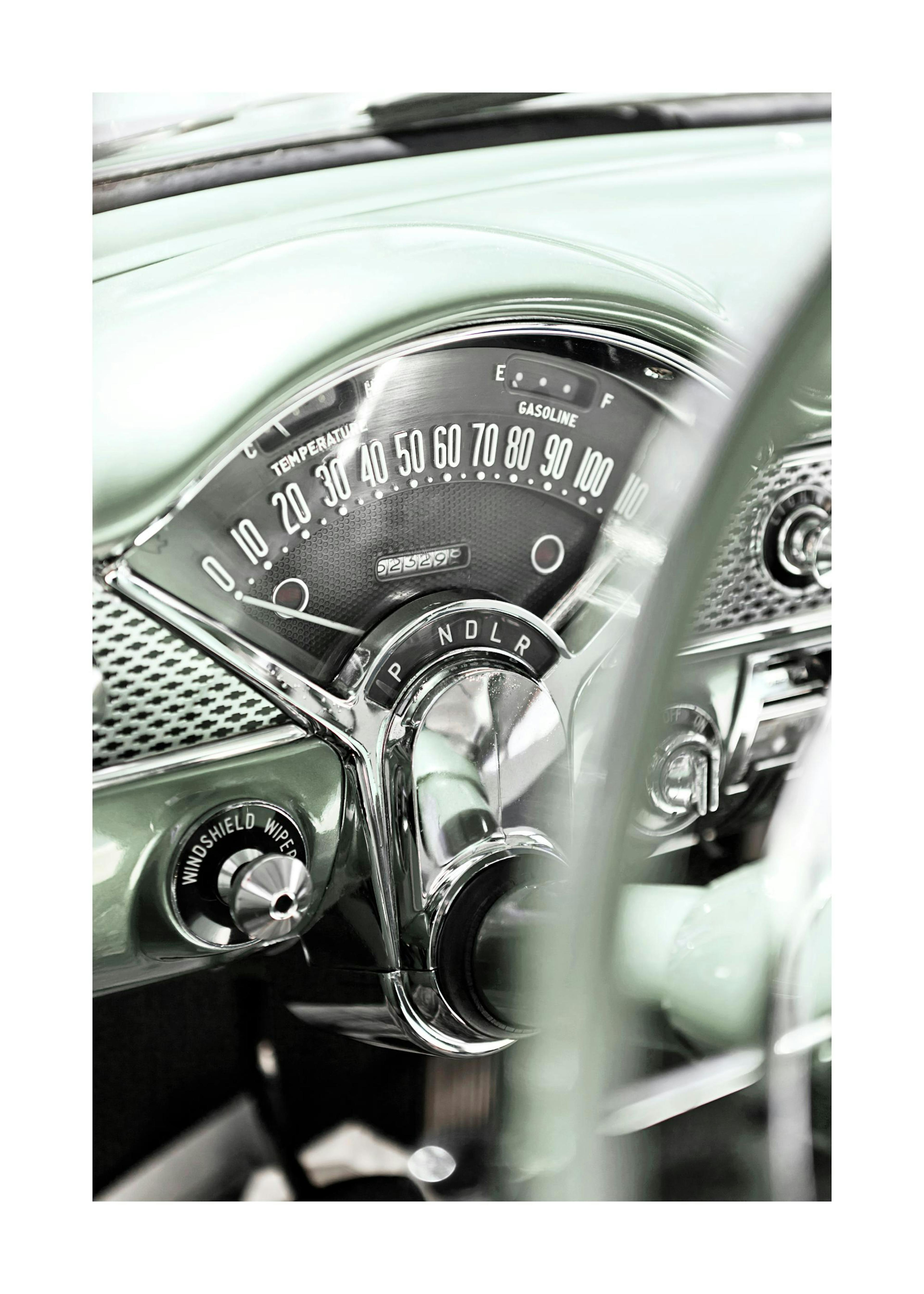 American Vintage Car Print 0