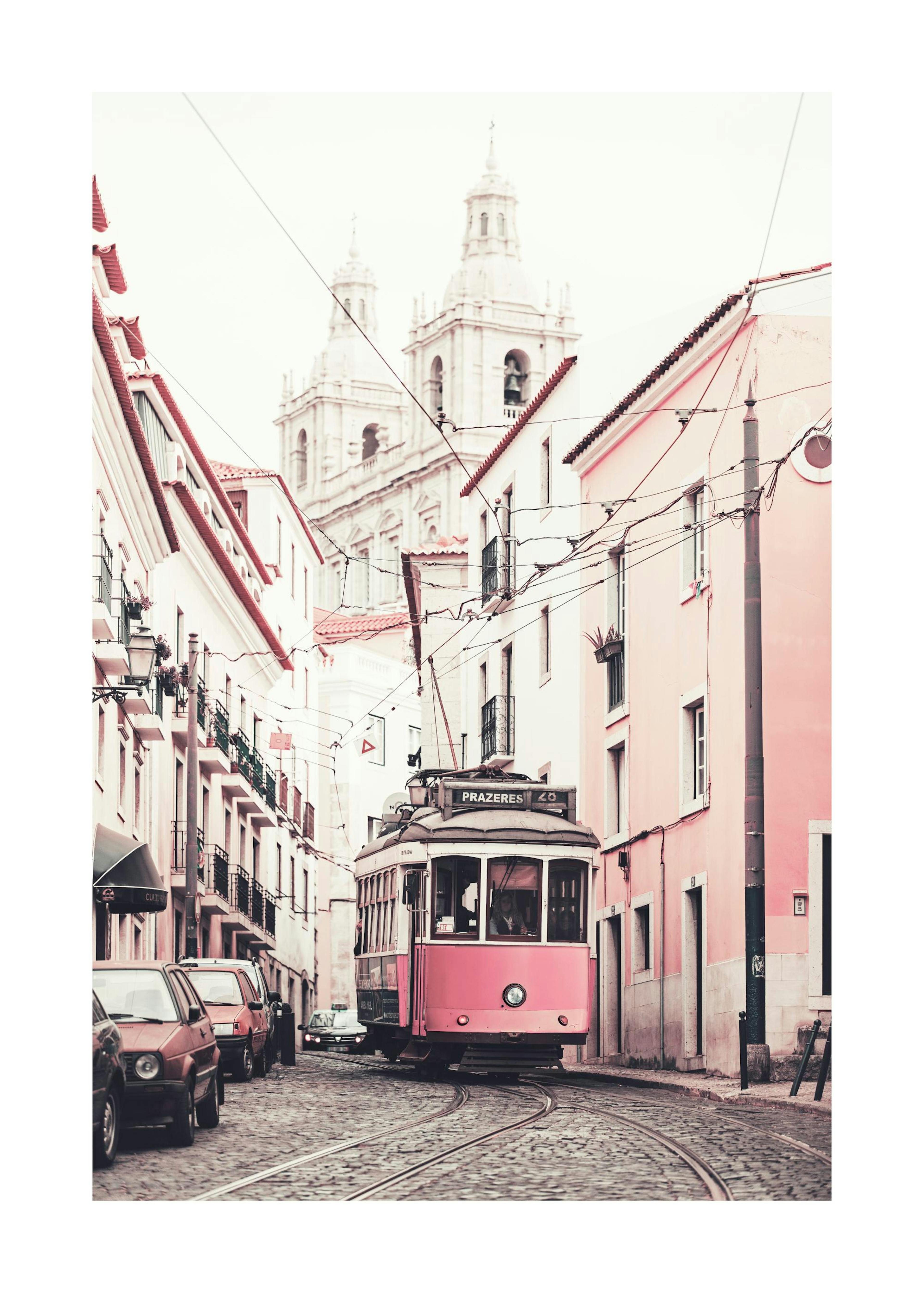 Pink Tram Poster 0