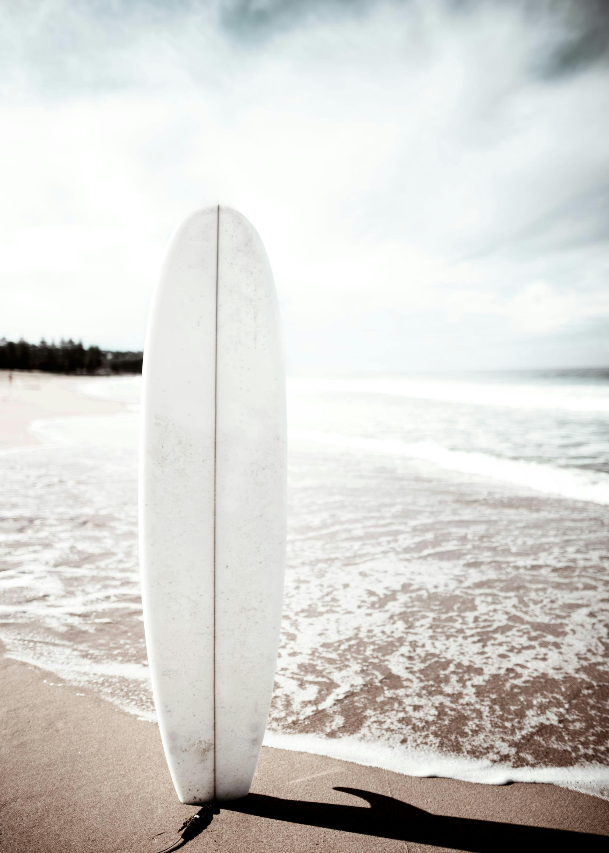 Surfboard on the Beach Print 0