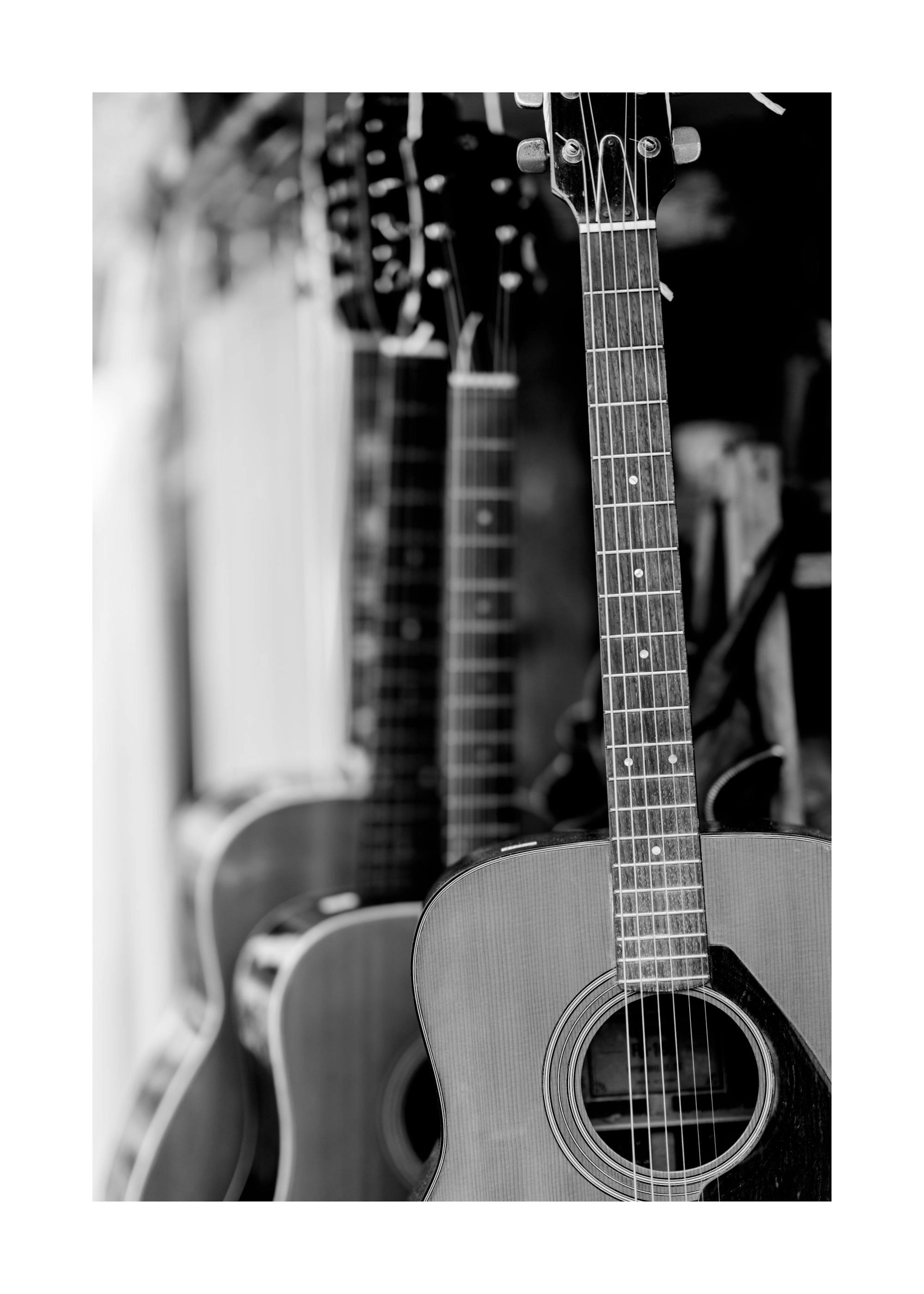 Guitar Print 0