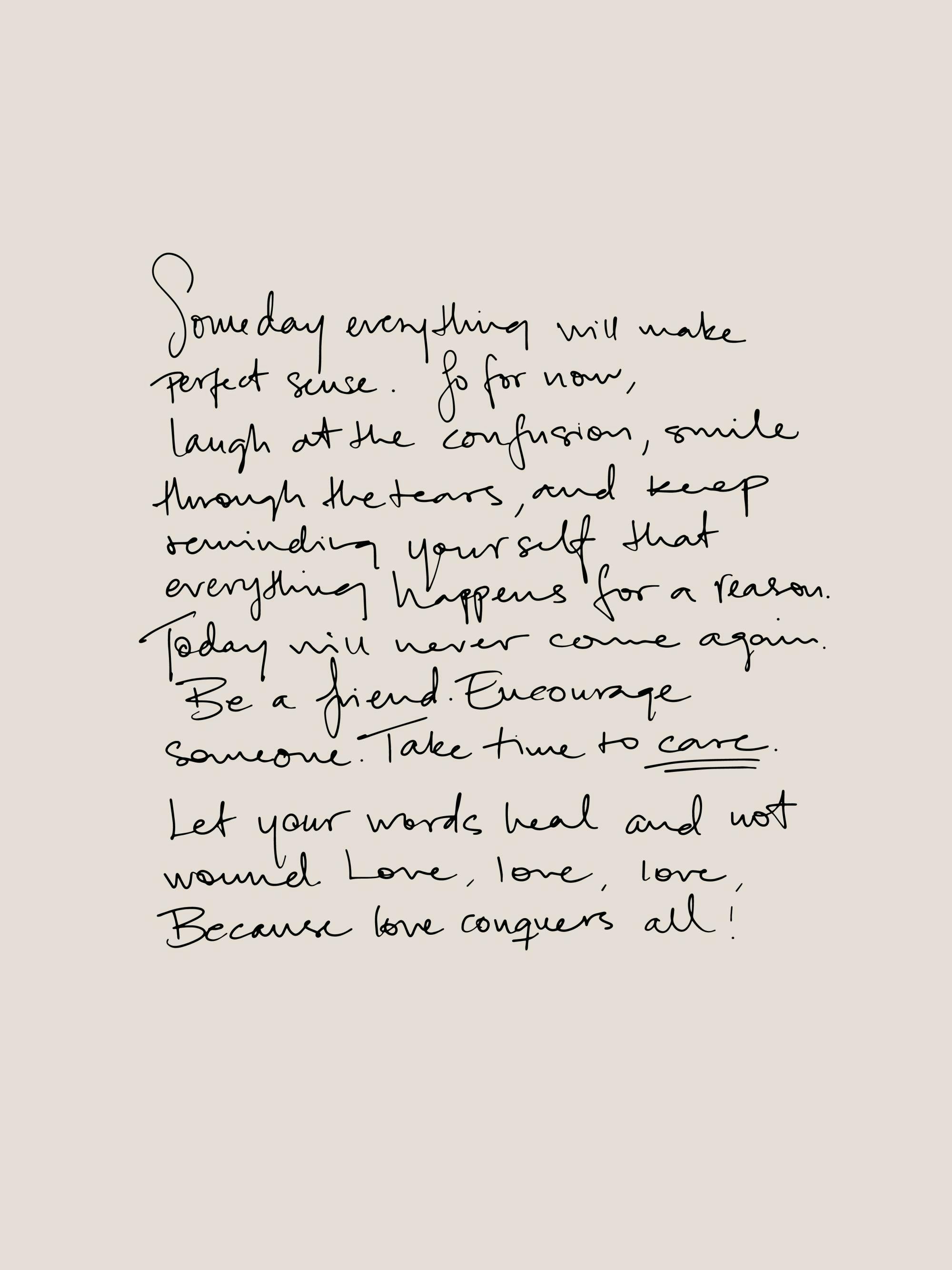 The Letter Poster 0