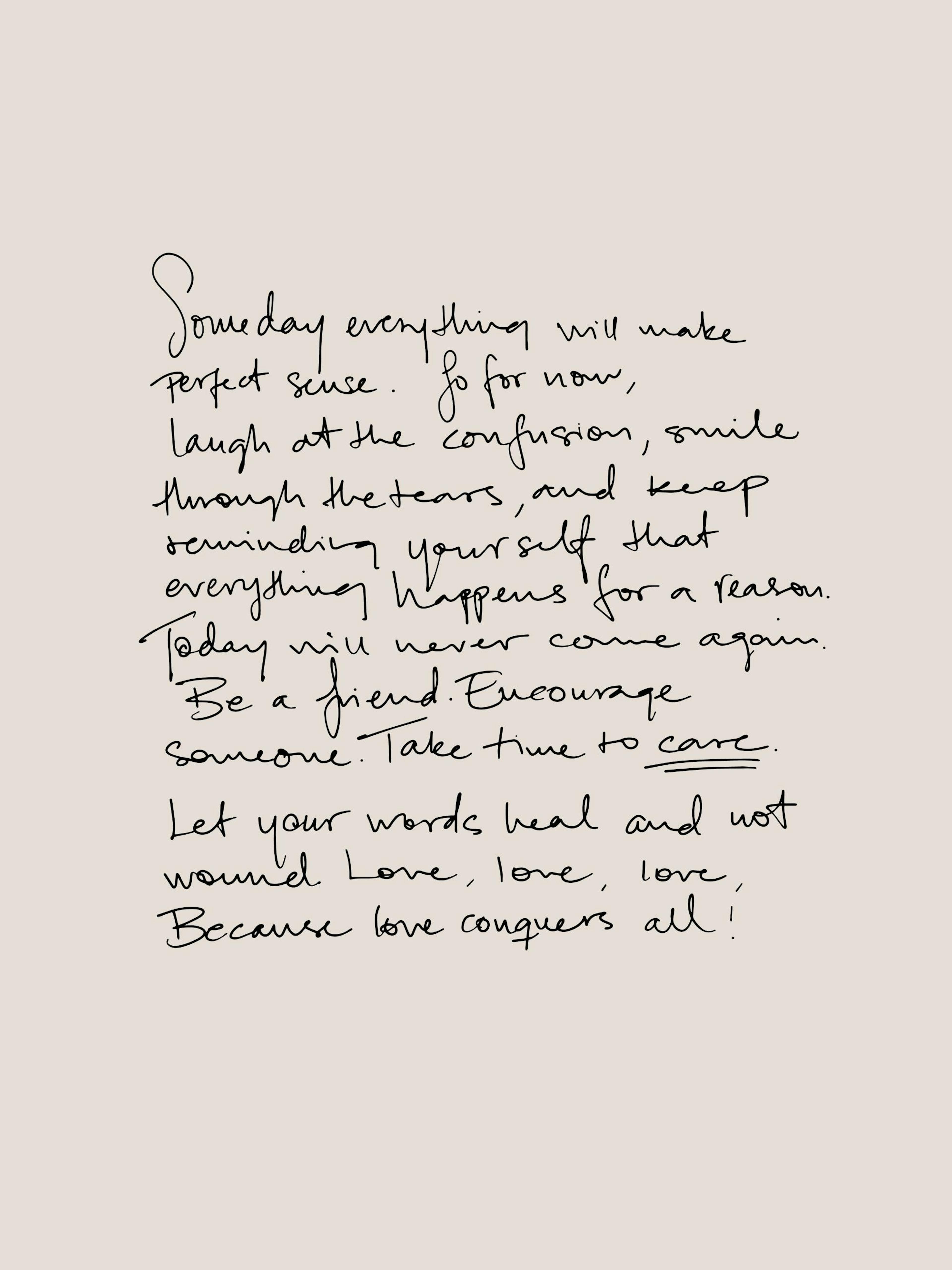 The Letter Poster 0