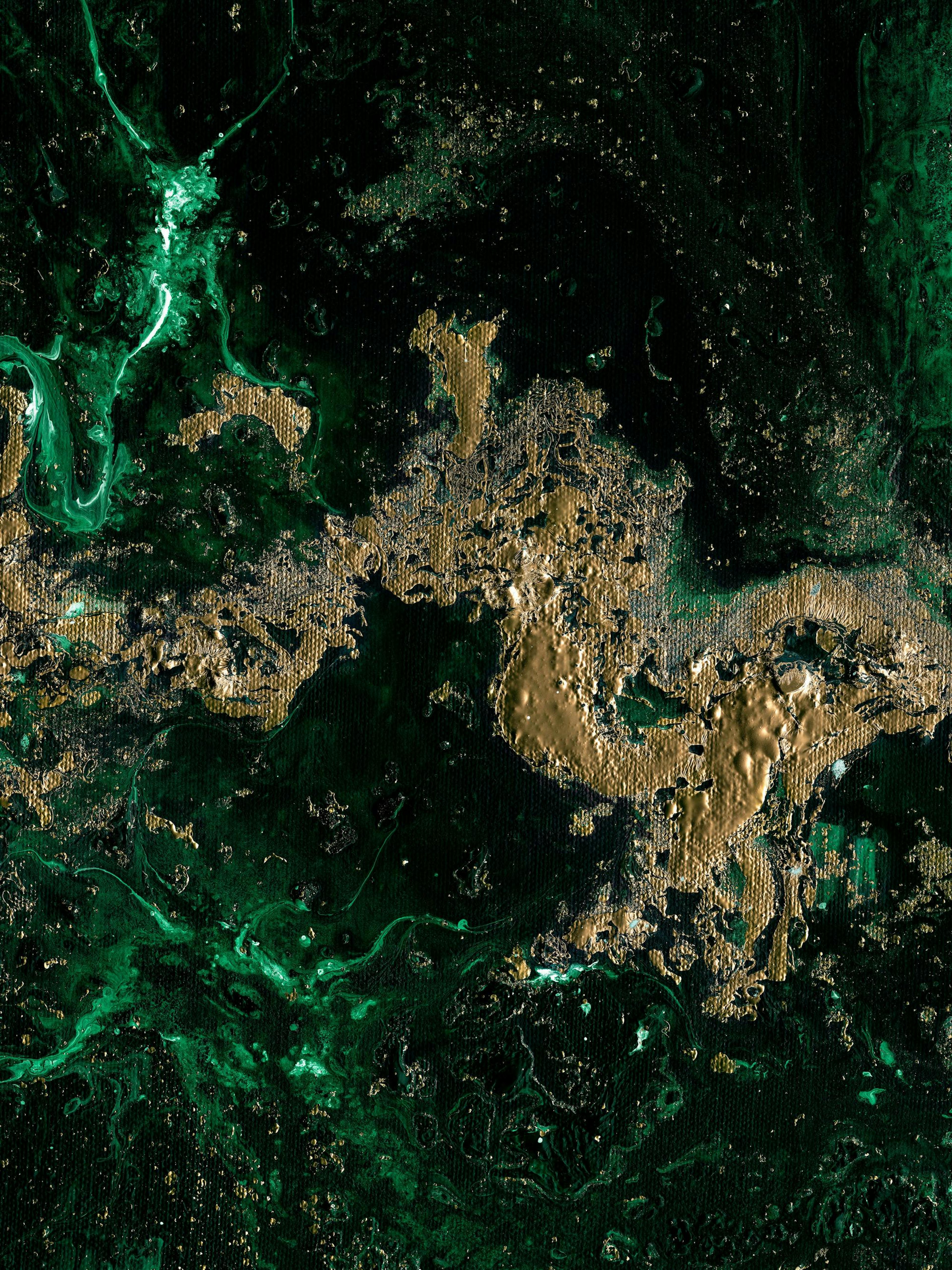 Green Gold Poster