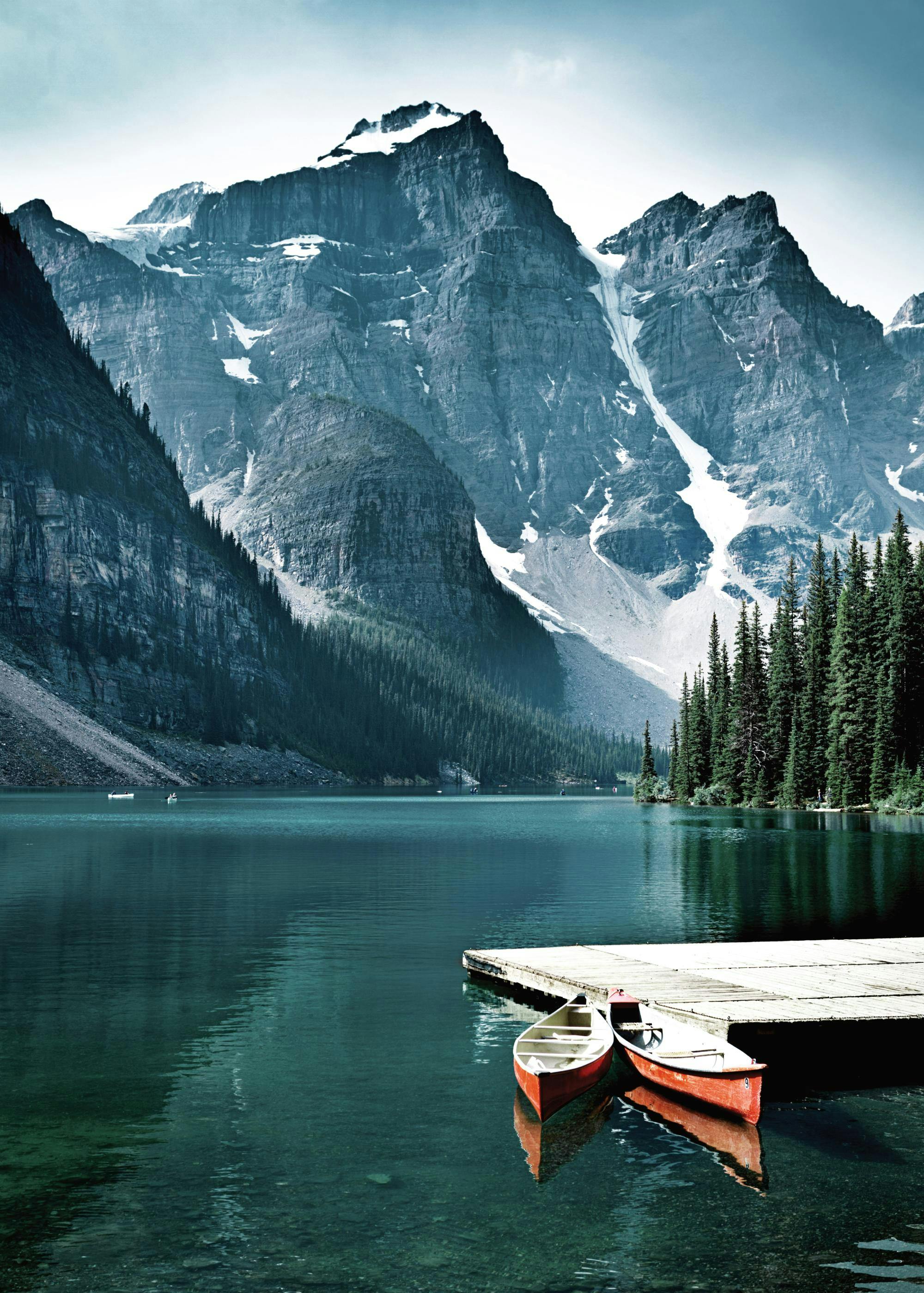 Two Canoes Print 0