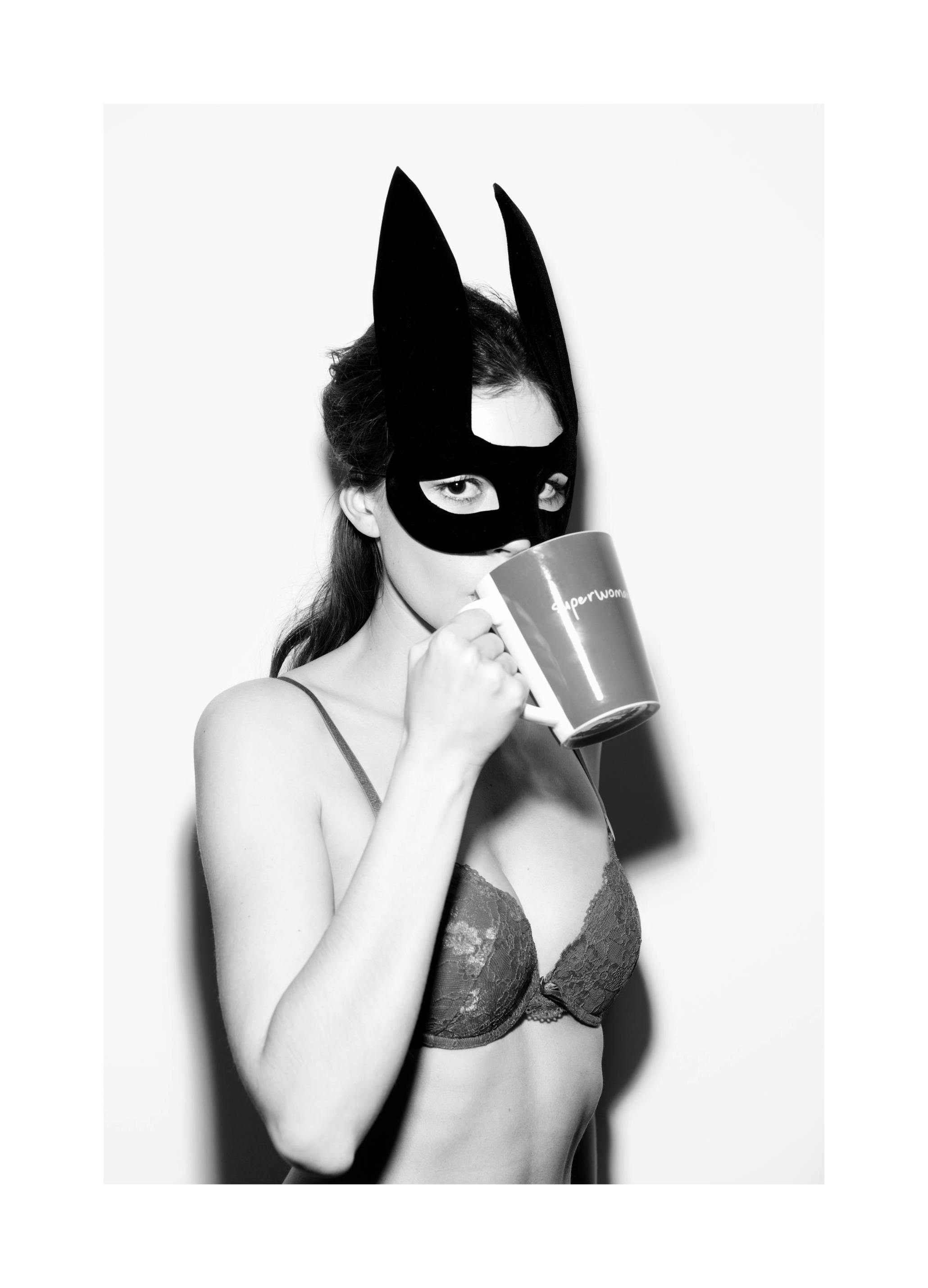 Prints - Superwoman Print (30x40 cm) - Black & white prints