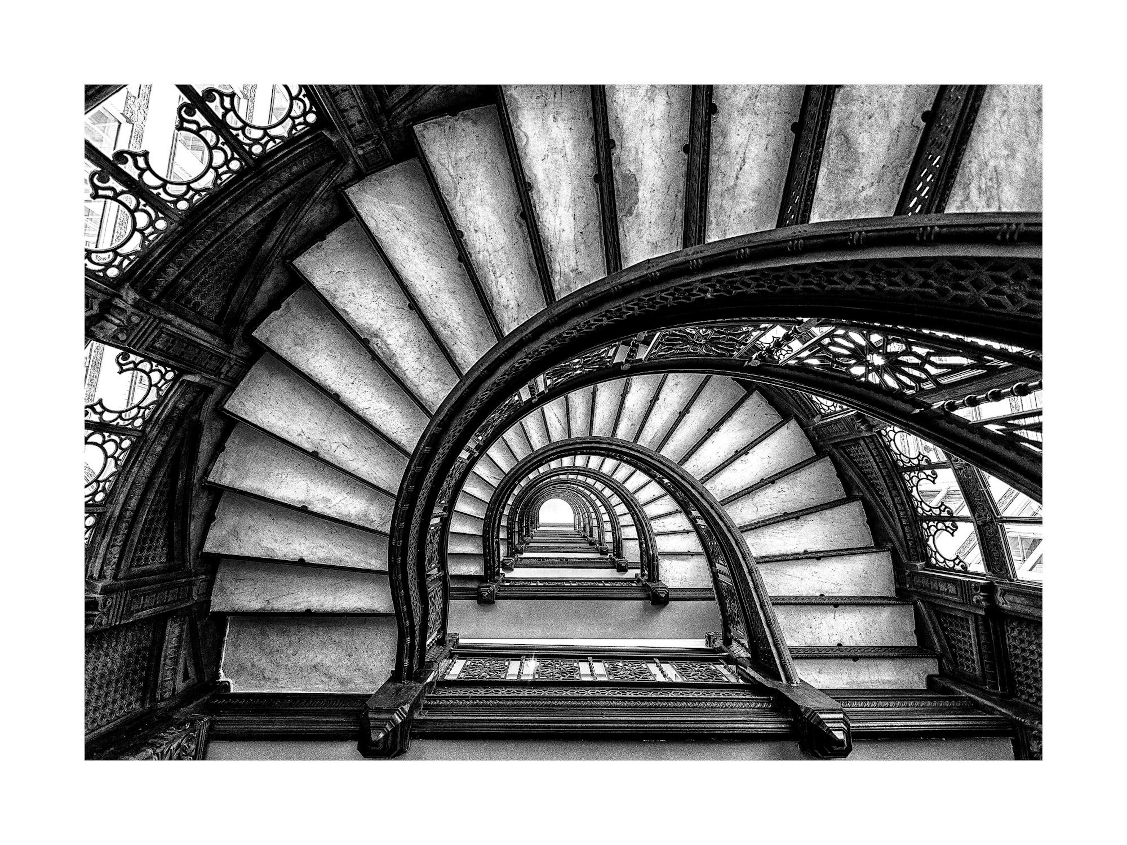 Circular Staircase Poster