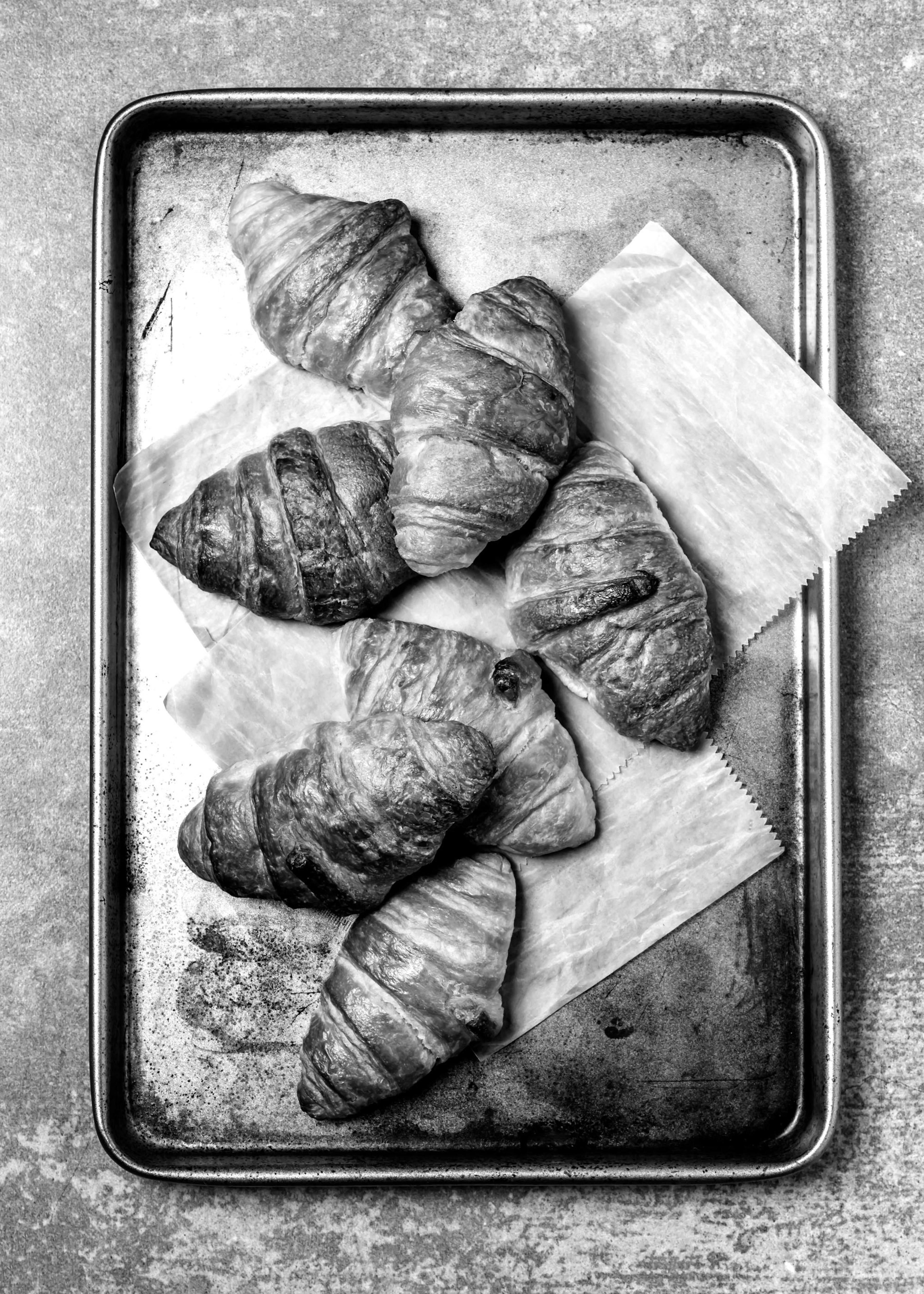 Croissants On Tray Print 0