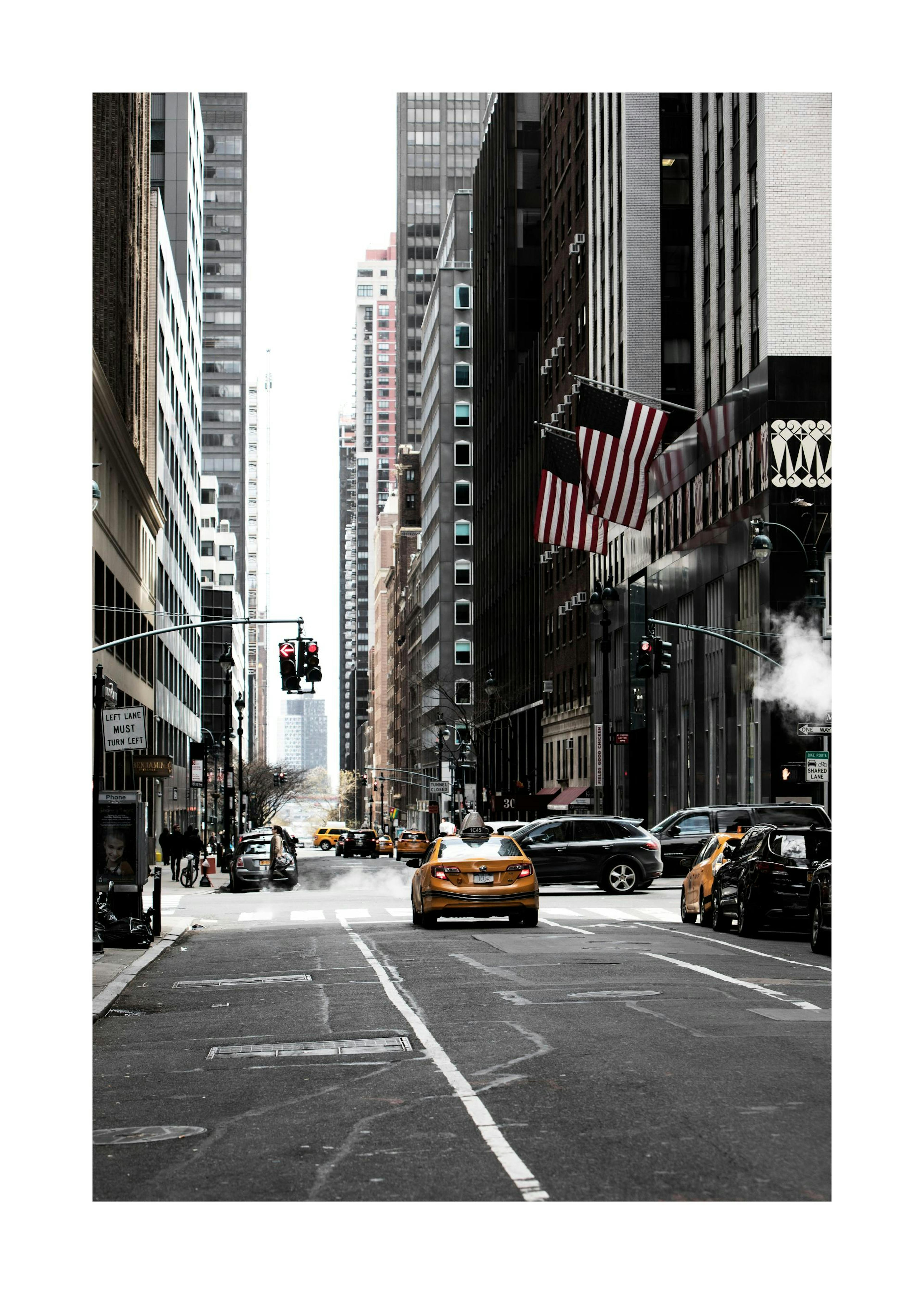 New York Street Print 0