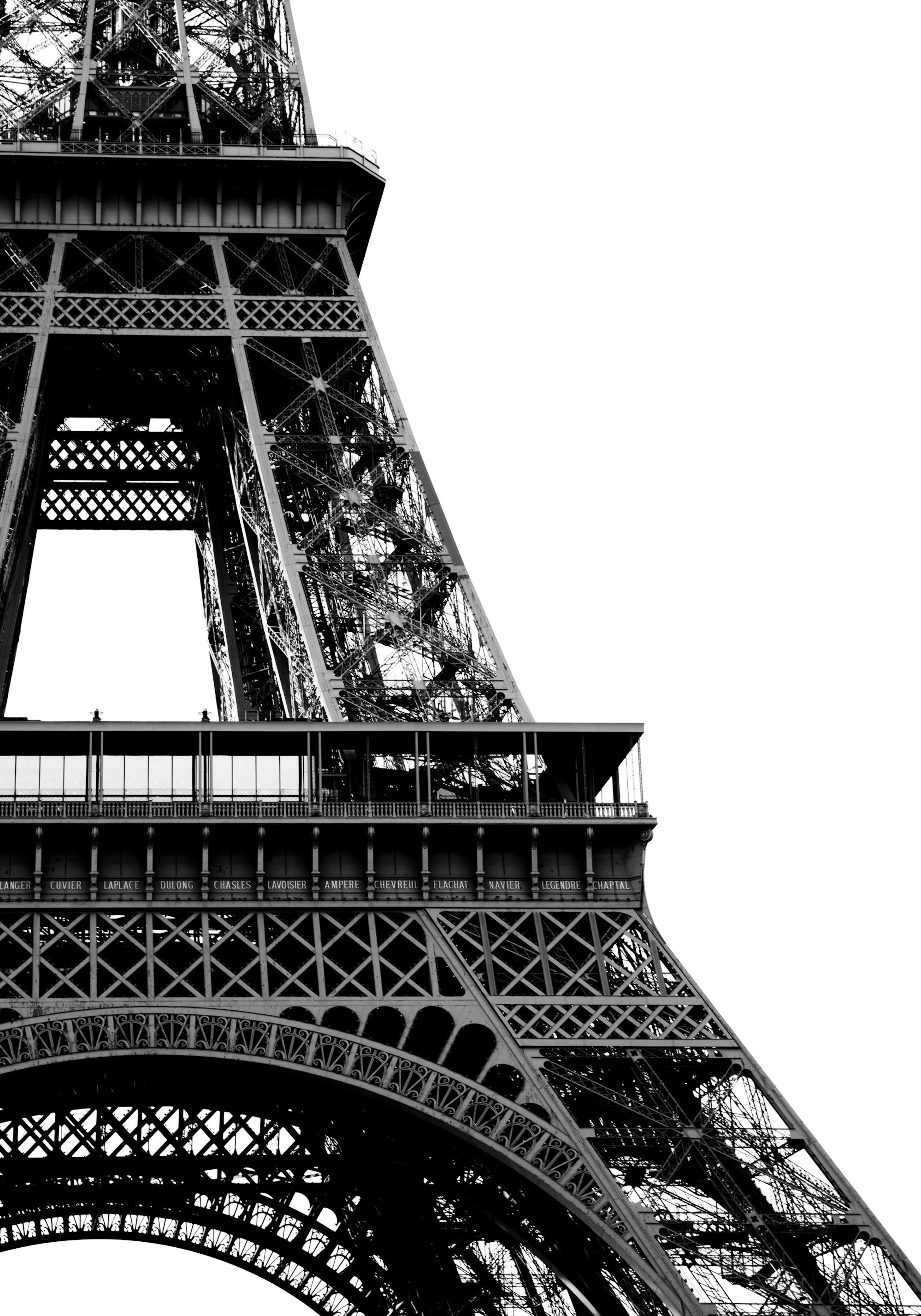 Eiffel Tower Close Up Affiche