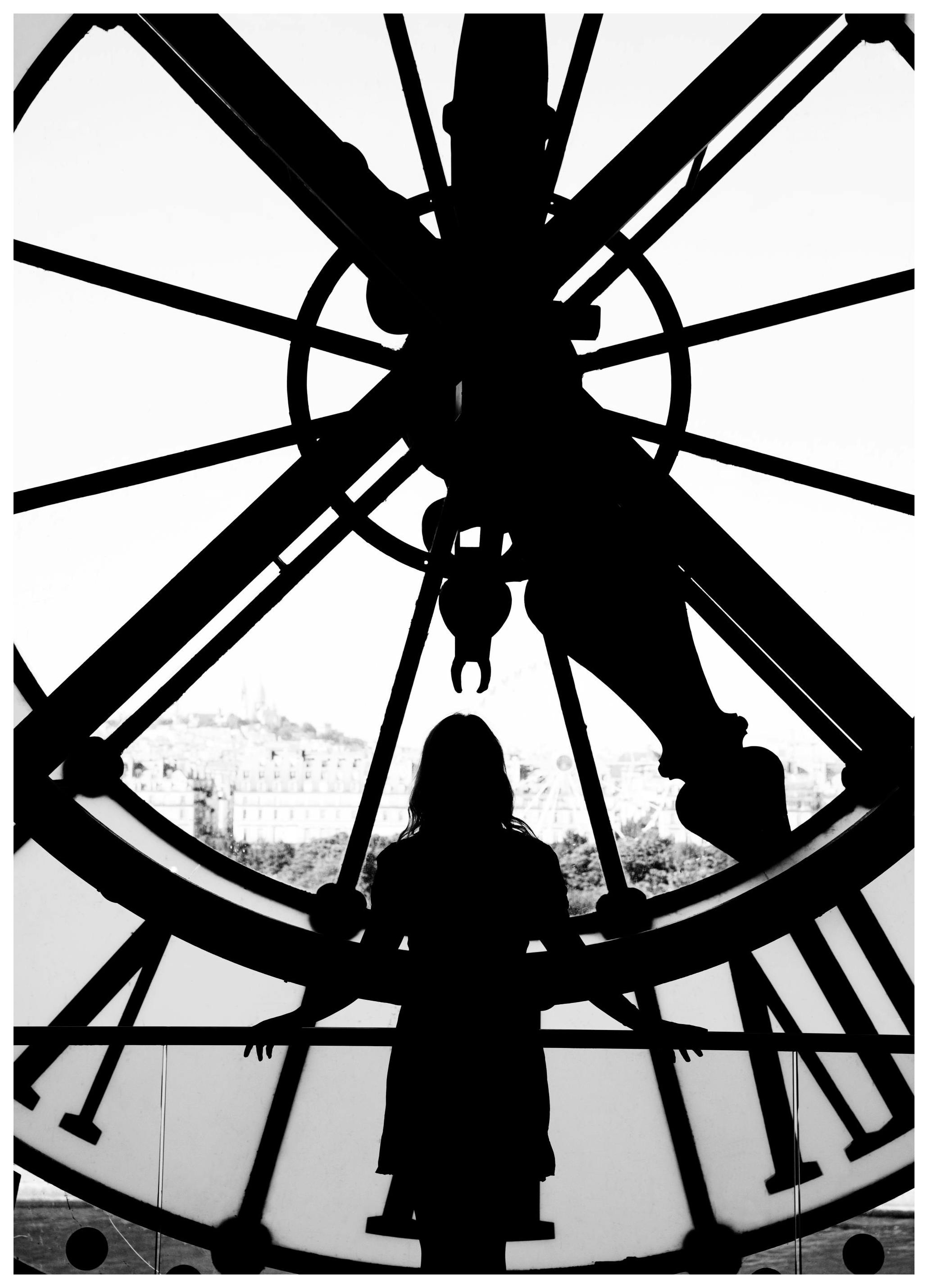 Time in Paris Poster (21x30 cm) - Zwart wit posters