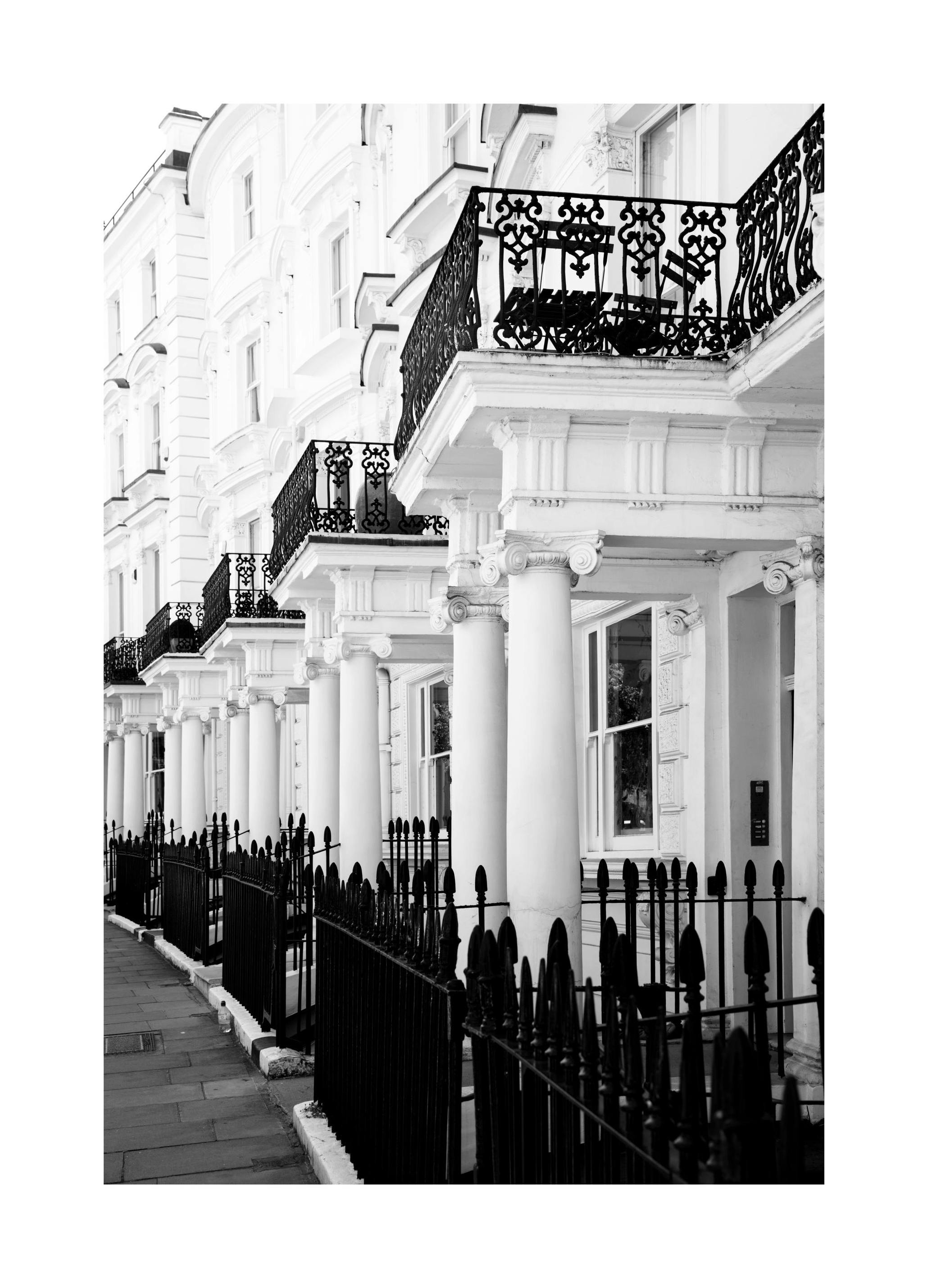 Notting Hill Street Poster (30x40 cm) -  Fotografien