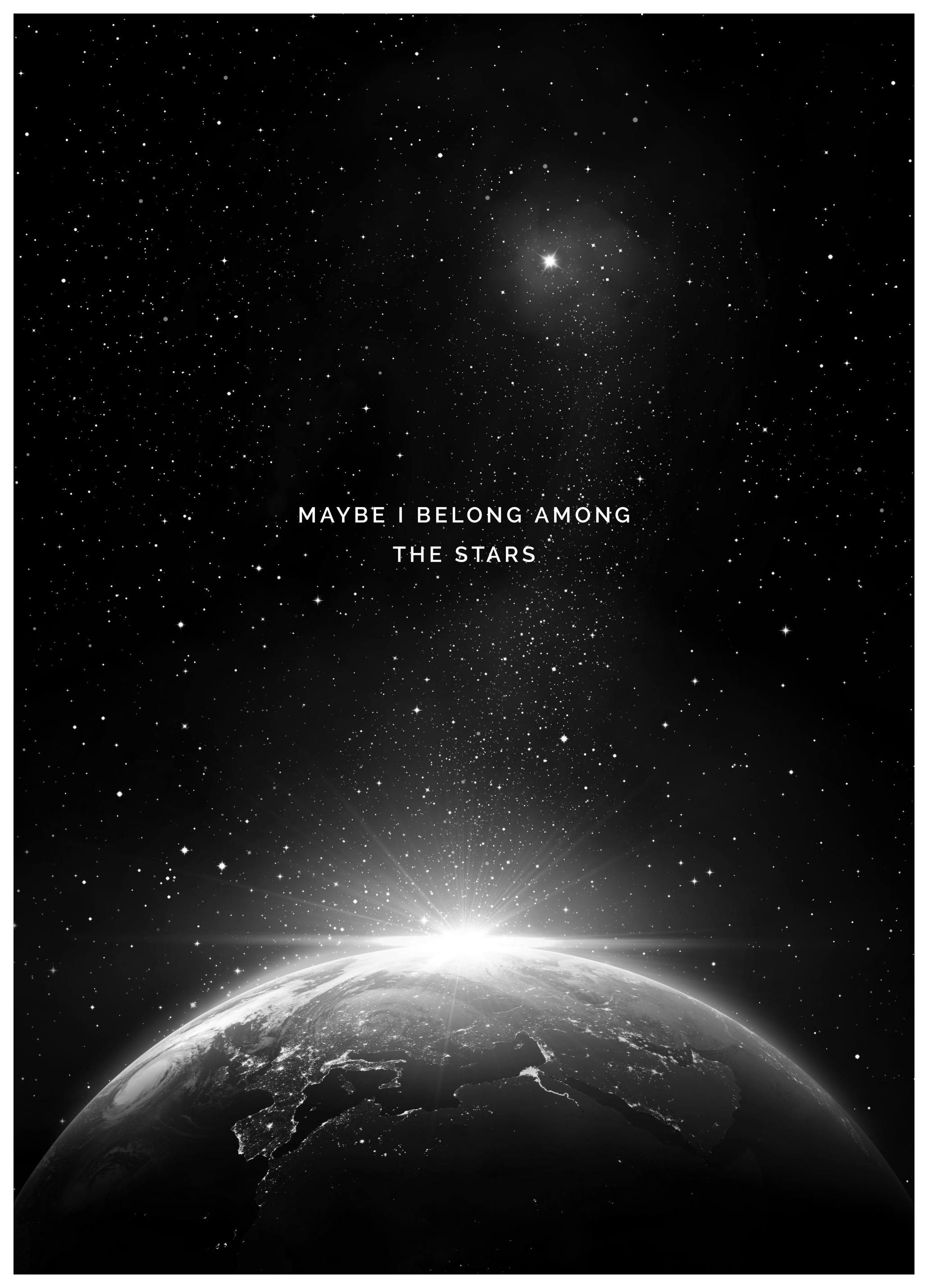 Prints - The Stars Print (50x70 cm) - Text posters