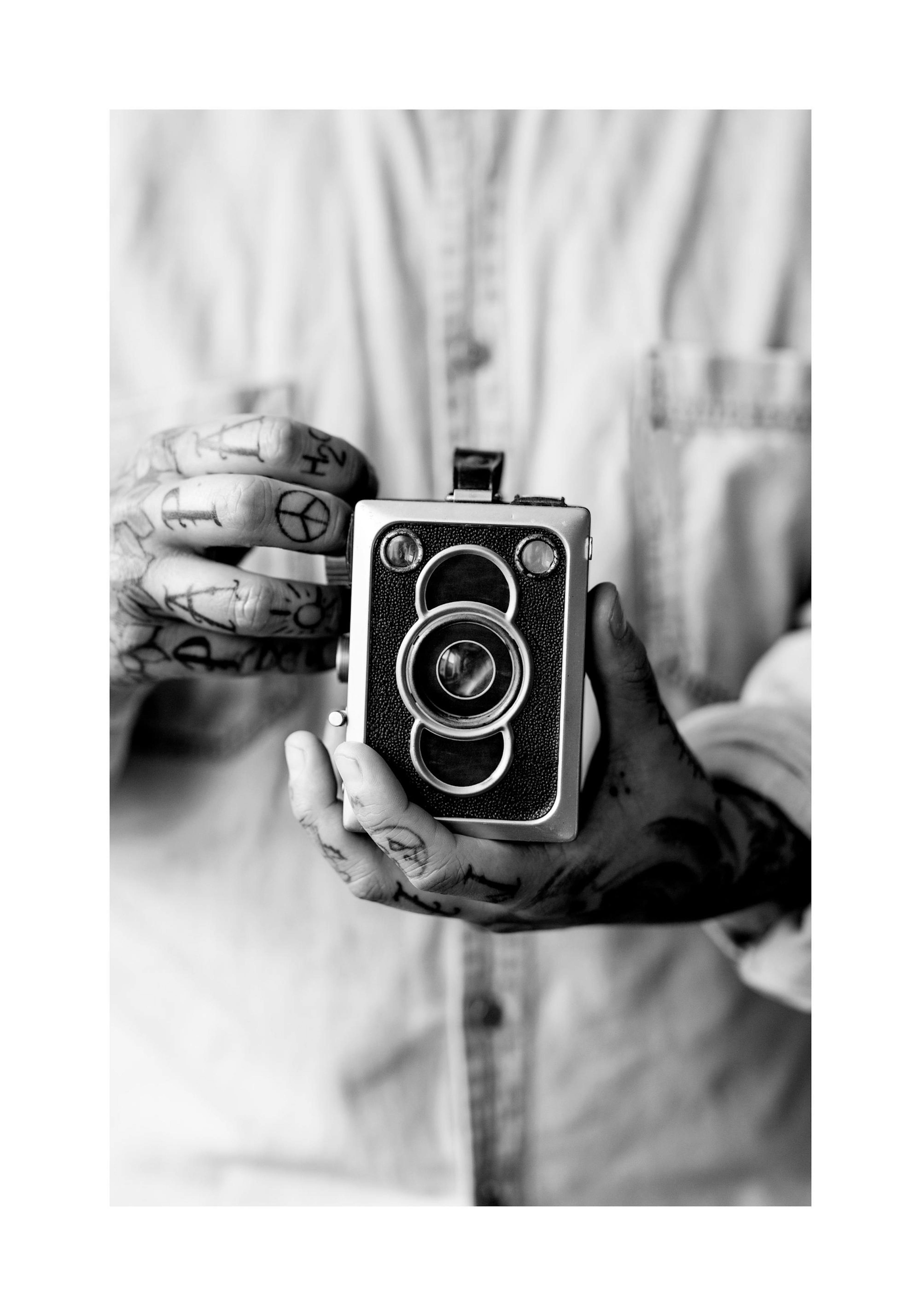Vintage Camera Poster