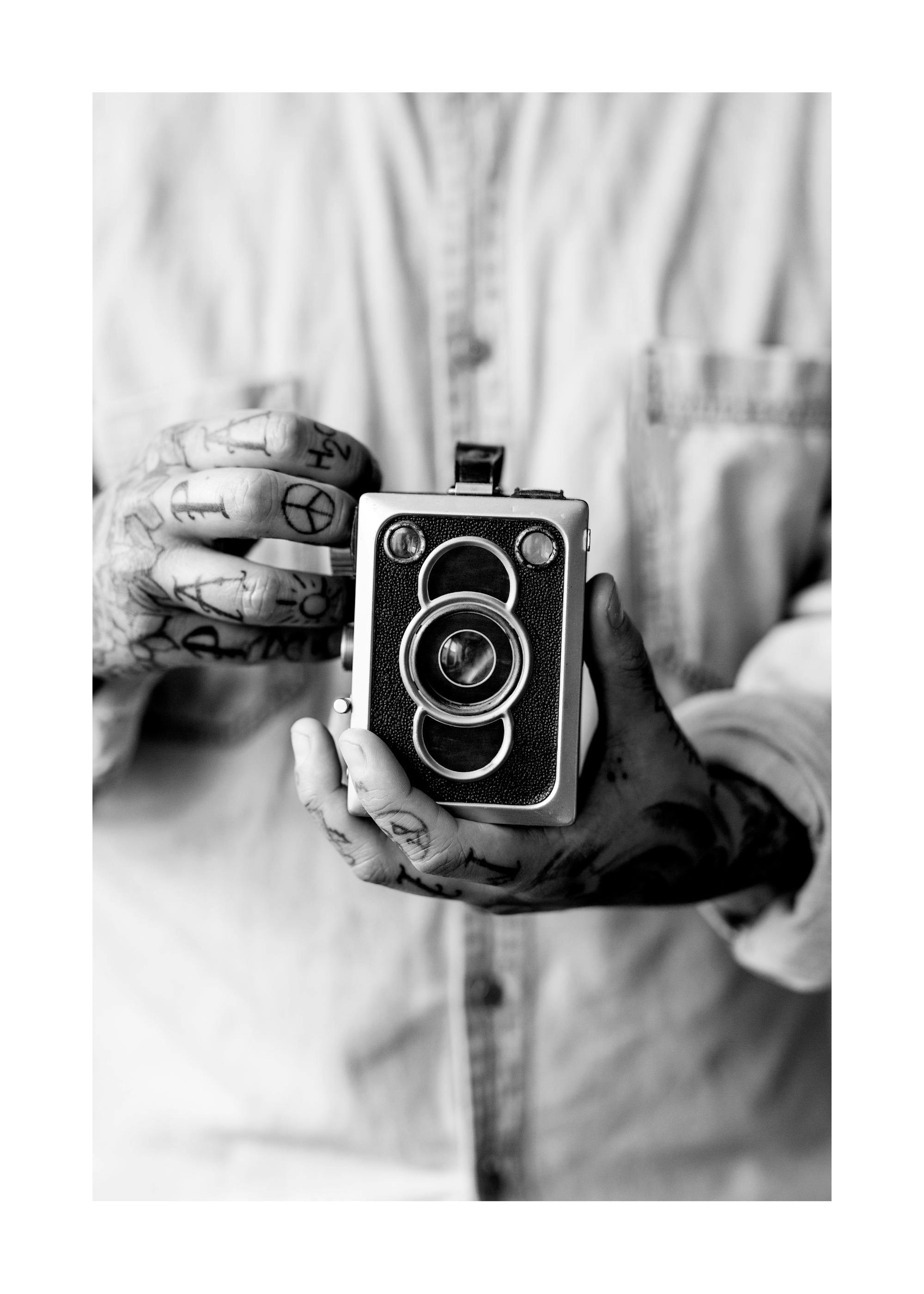 Vintage Camera Plagát 0
