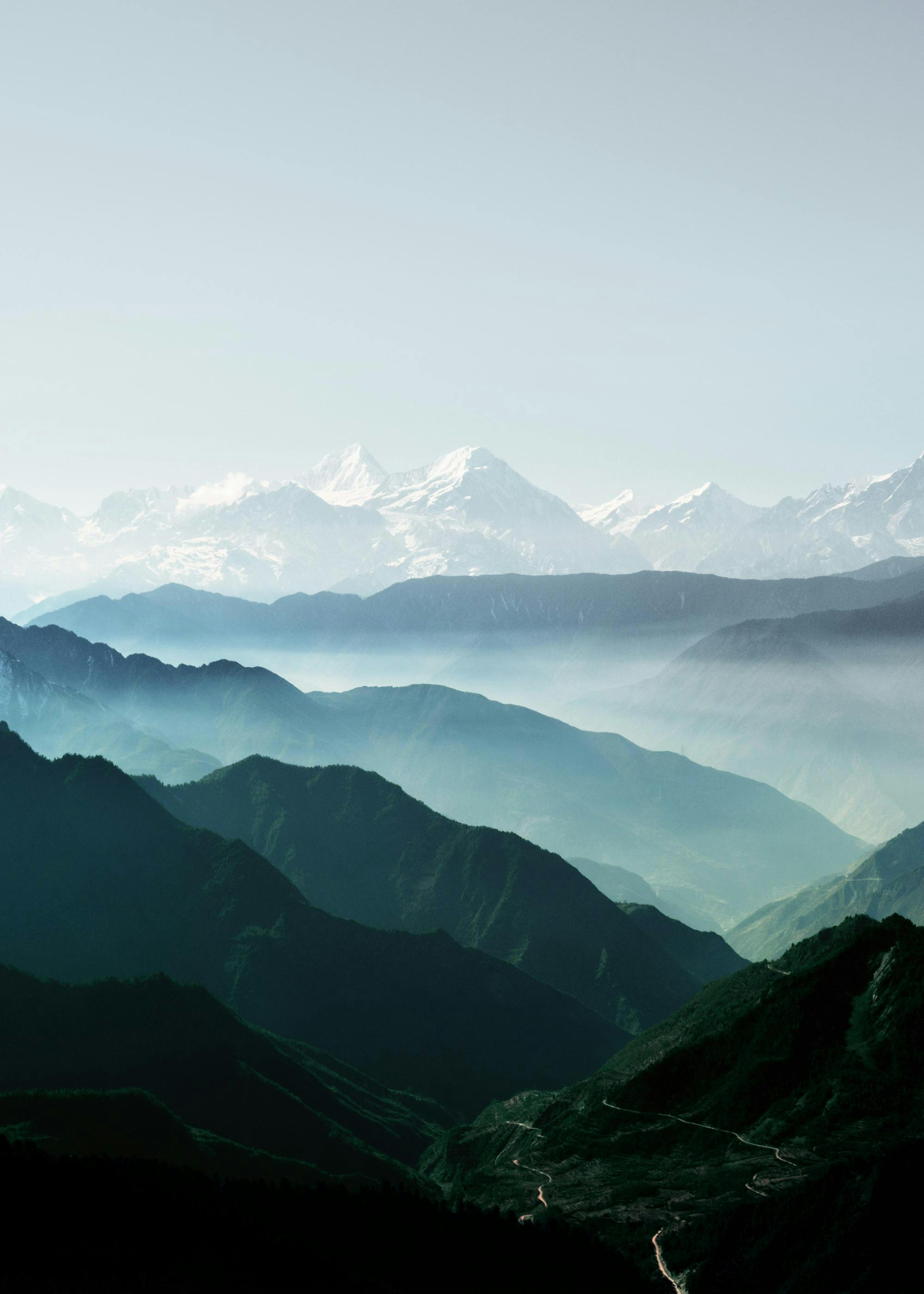 Scenic Mountains Poster