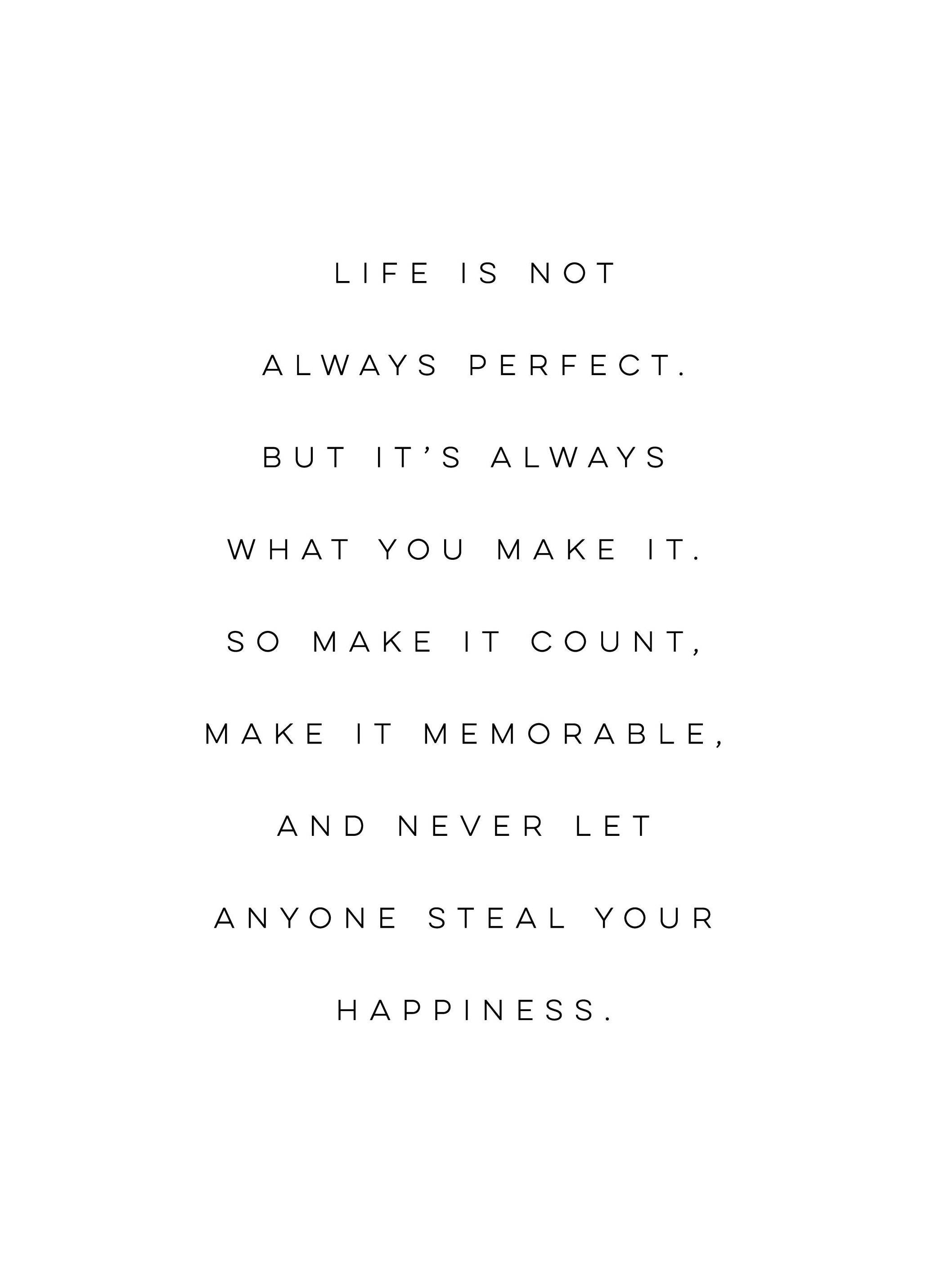 Prints - Make it Count Print (21x30 cm) - Text posters