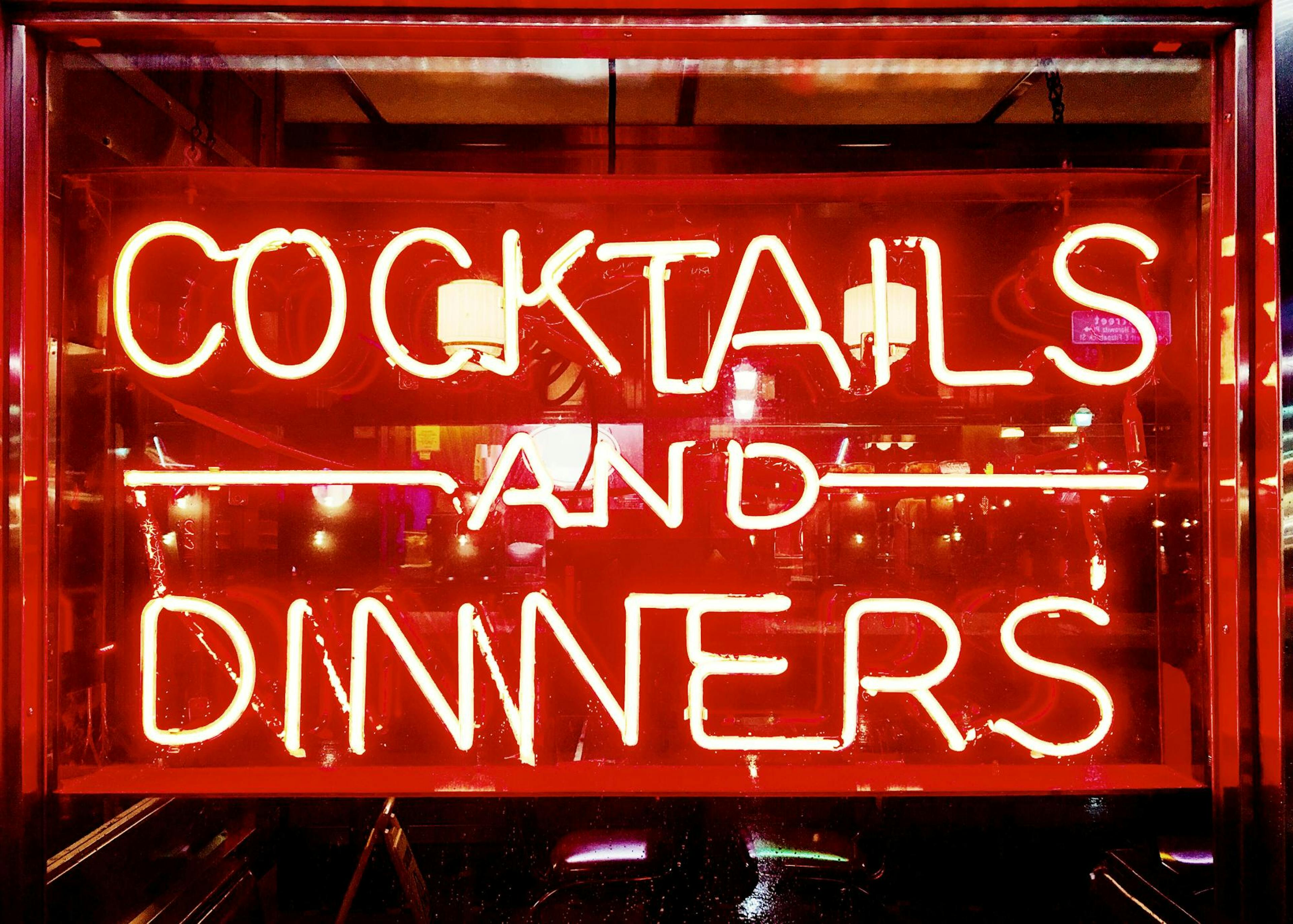 Cocktails and Dinners Poster 0