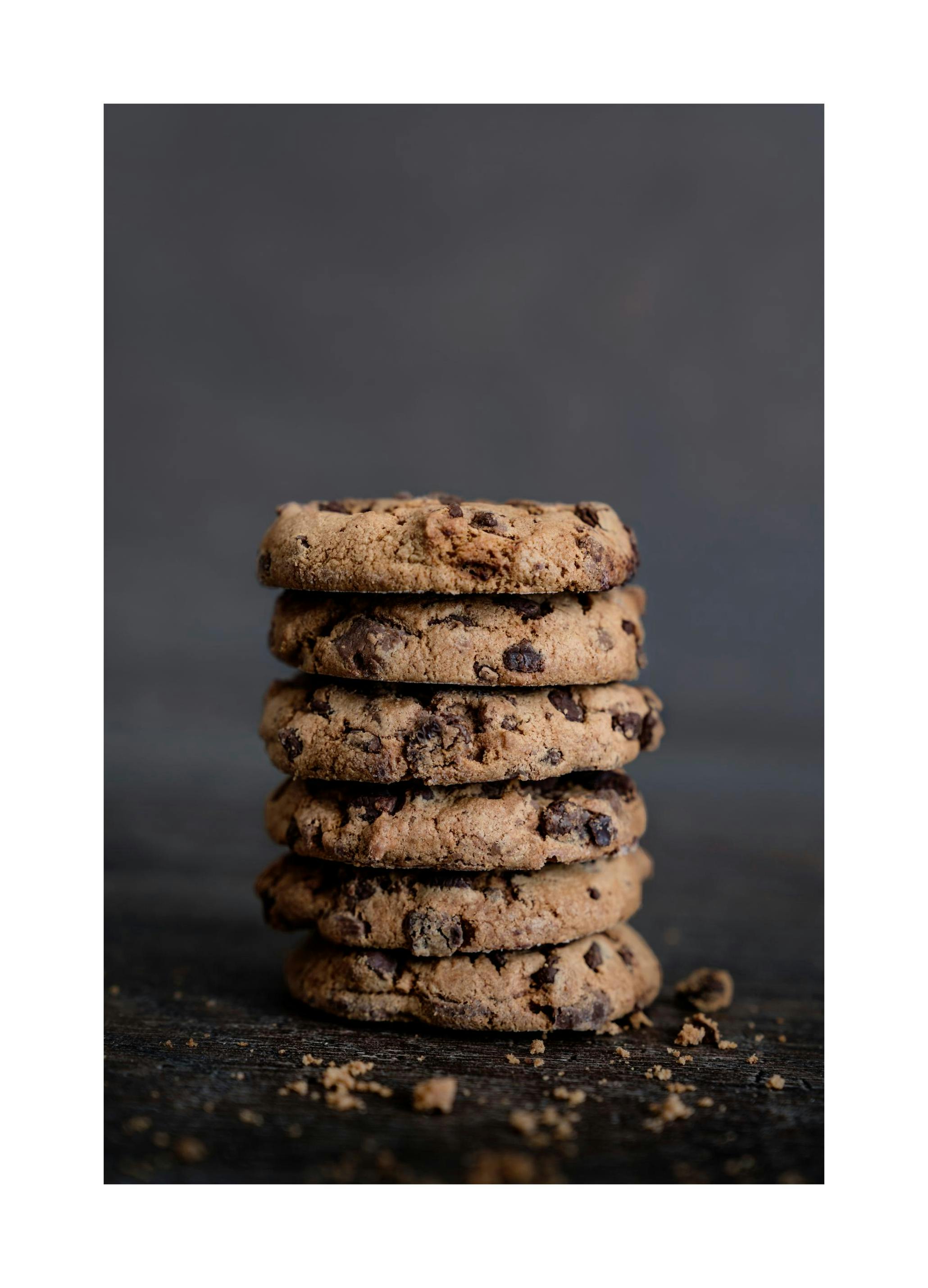 Prints - Chocolate Cookies Print (30x40 cm) - Kitchen wall art