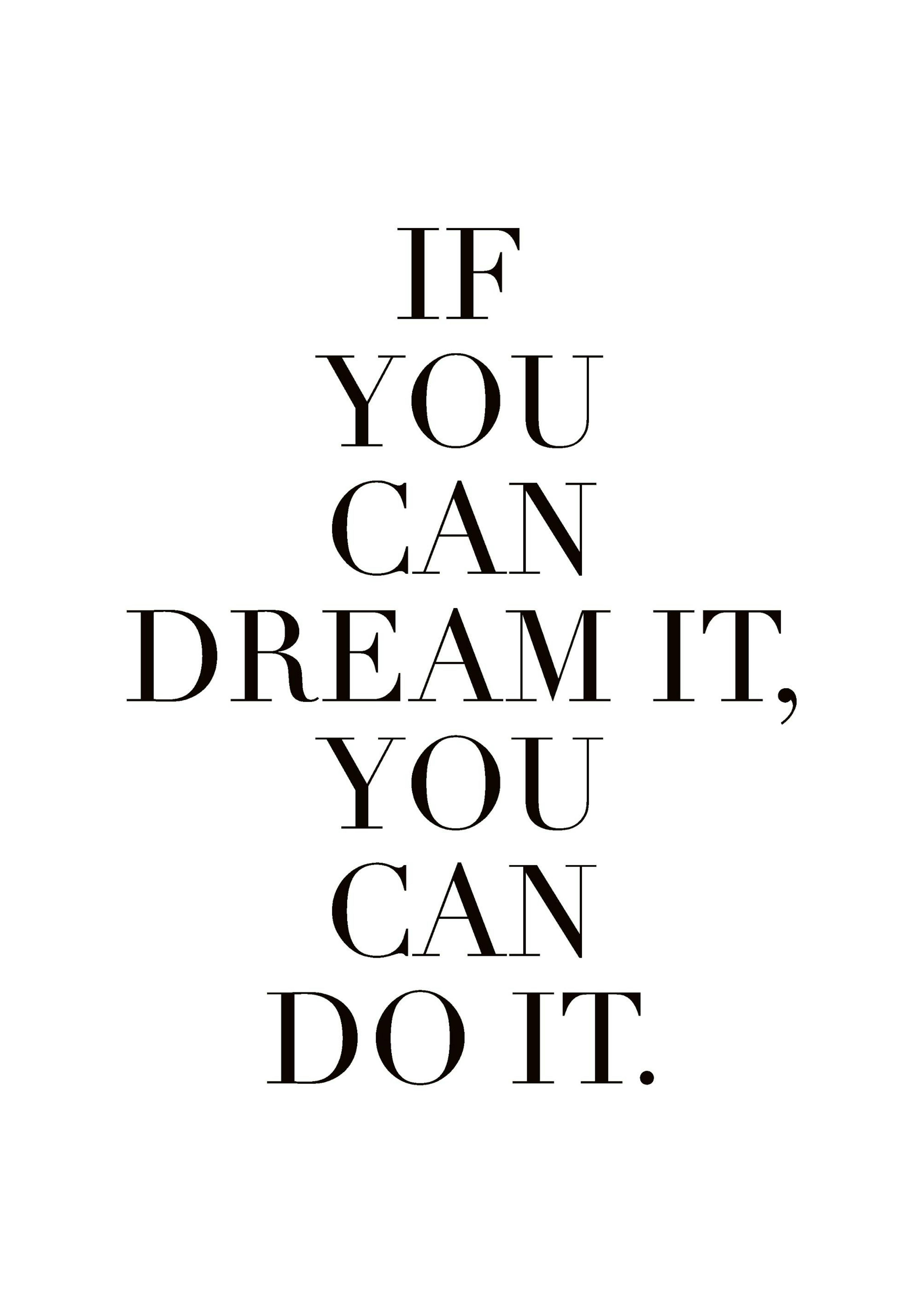 Dream it Affiche 0